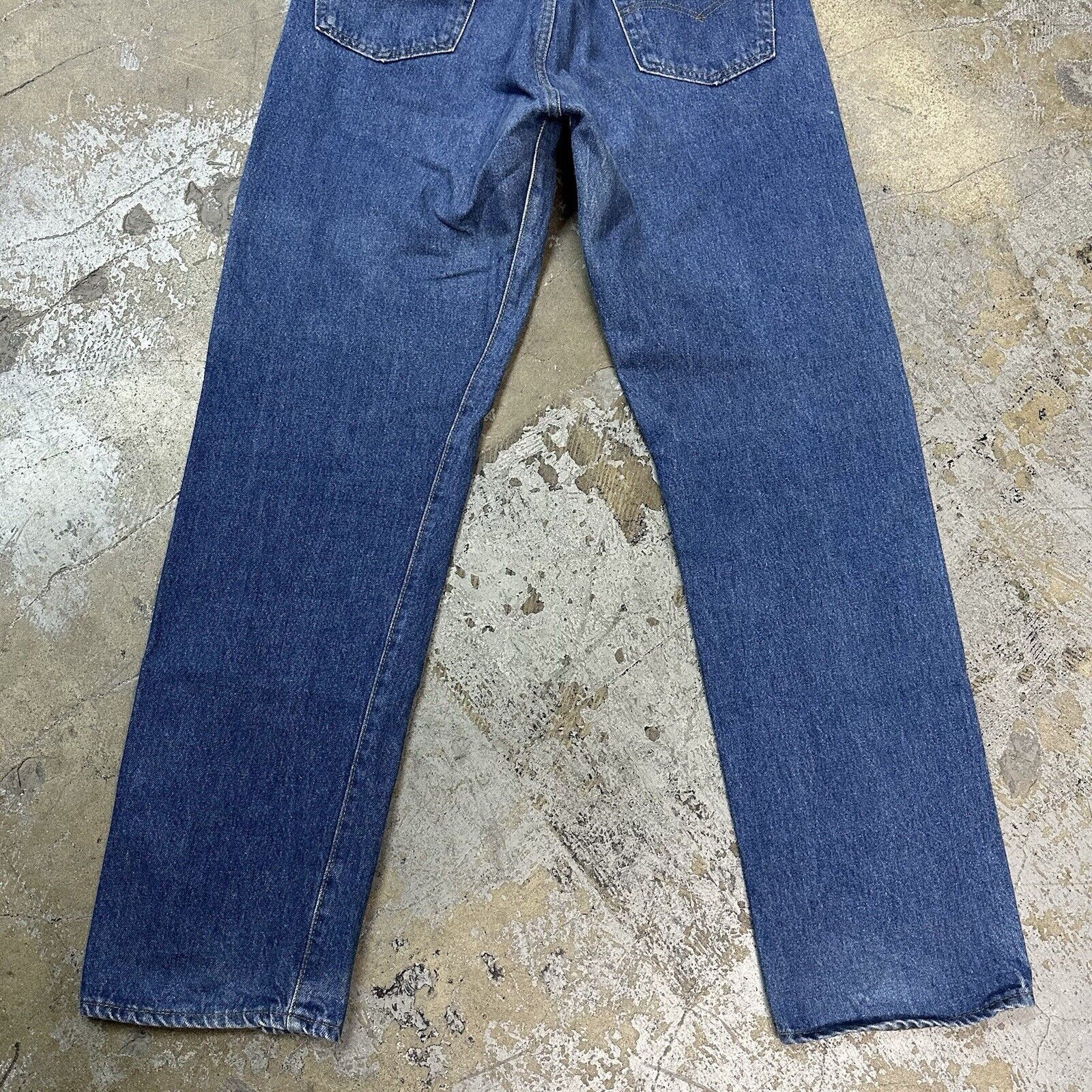 Levi's × Vintage Vintage Levi’s 501 Faded Dark Wash Denim Jeans 36x32 Size US 36 / EU 52 - 6 Thumbnail