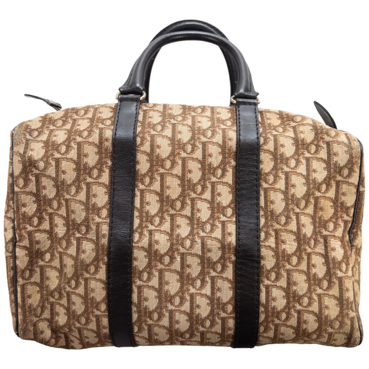 Dior Vintage Dior Monogram Handbag Size ONE SIZE - 1 Thumbnail