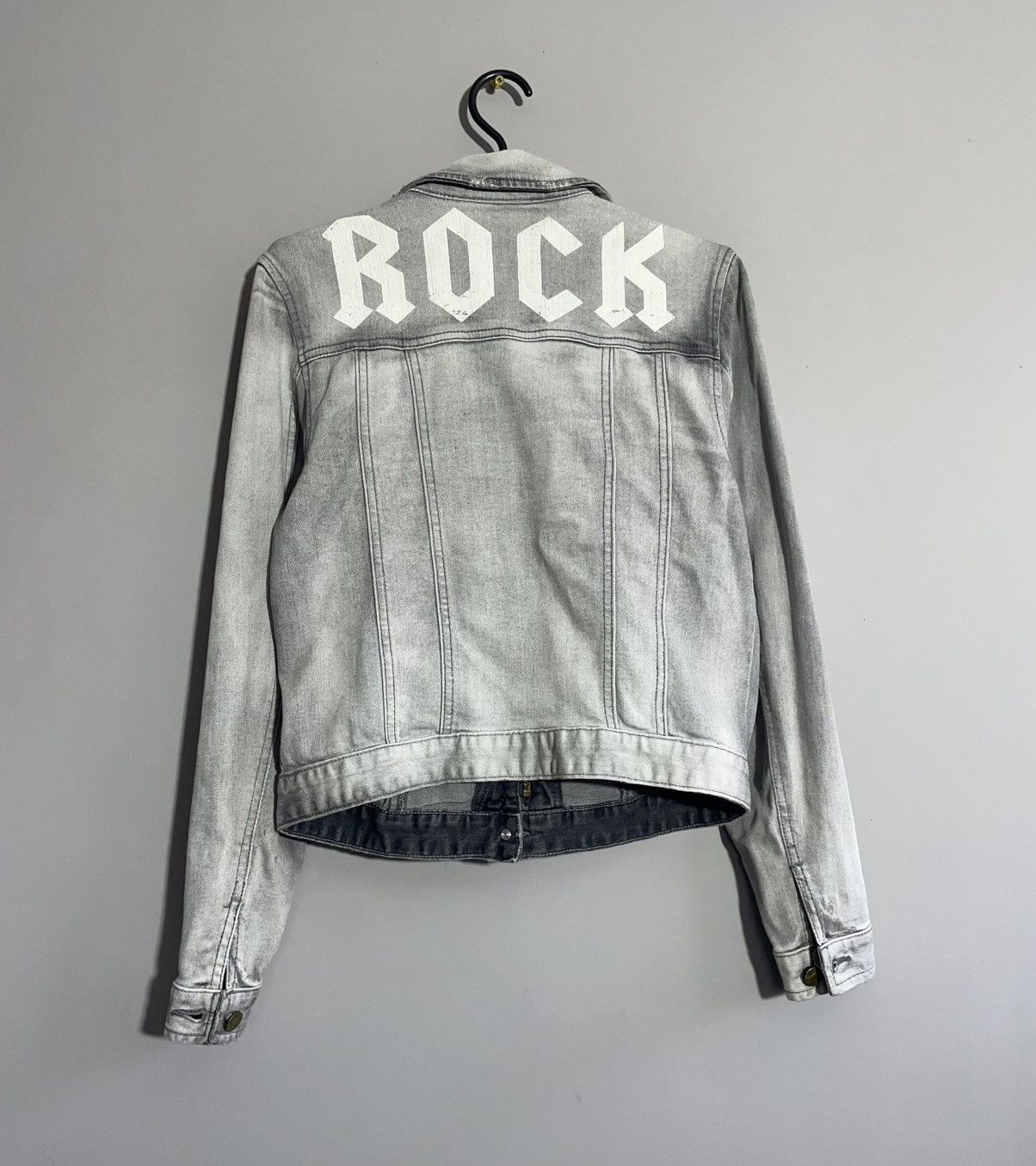 Zadig & Voltaire Zadig & Voltaire ROCK Gray Denim jacket size 16 Size M / US 6-8 / IT 42-44 - 1 Thumbnail