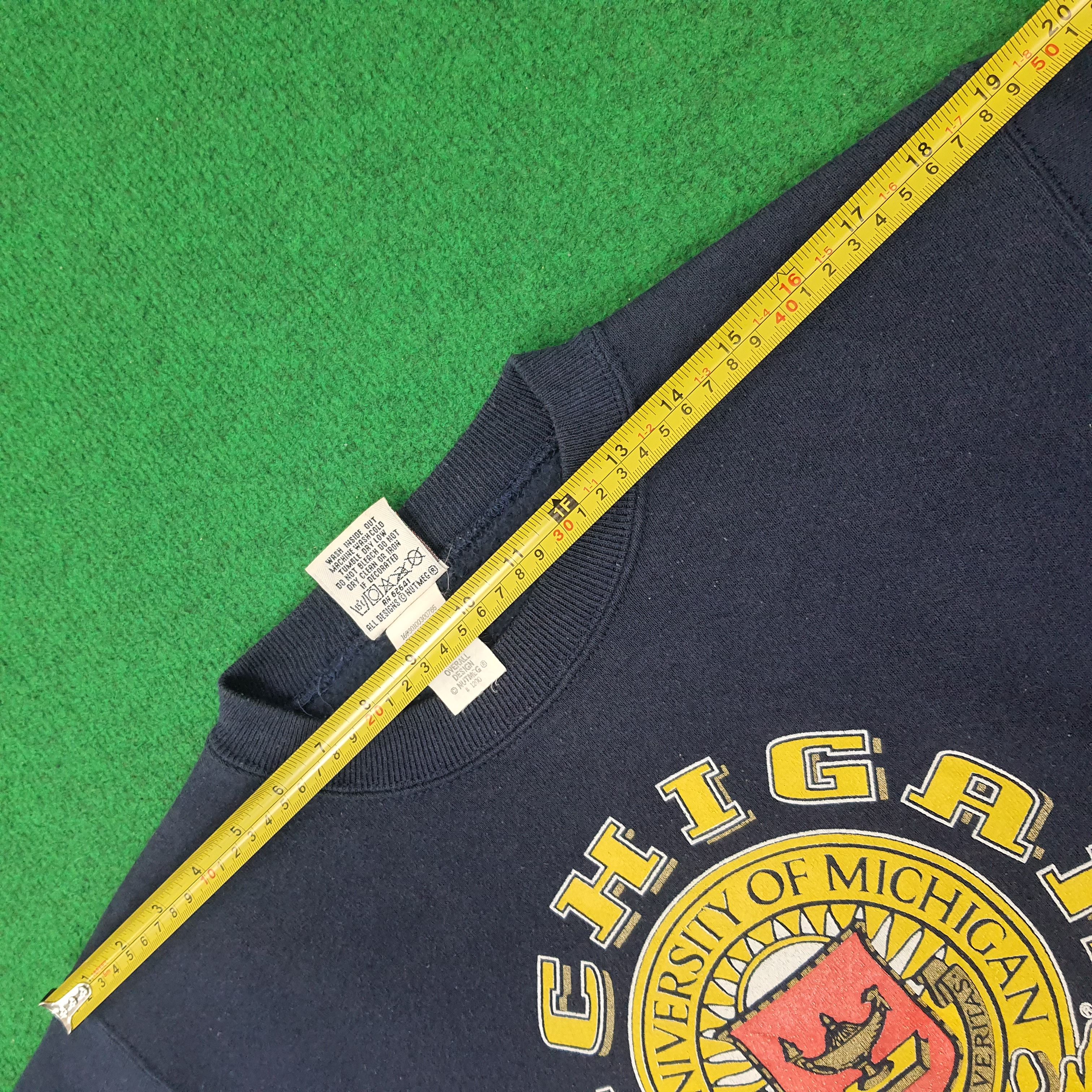 Nutmeg Vintage Michigan Wolverines Sweatshirt C263N21 Size US S / EU 44-46 / 1 - 8 Thumbnail