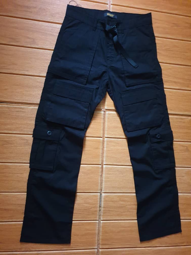 Japanese Brand Wised multipocket black colour trousers cargo pant Size US 30 / EU 46 - 7 Thumbnail