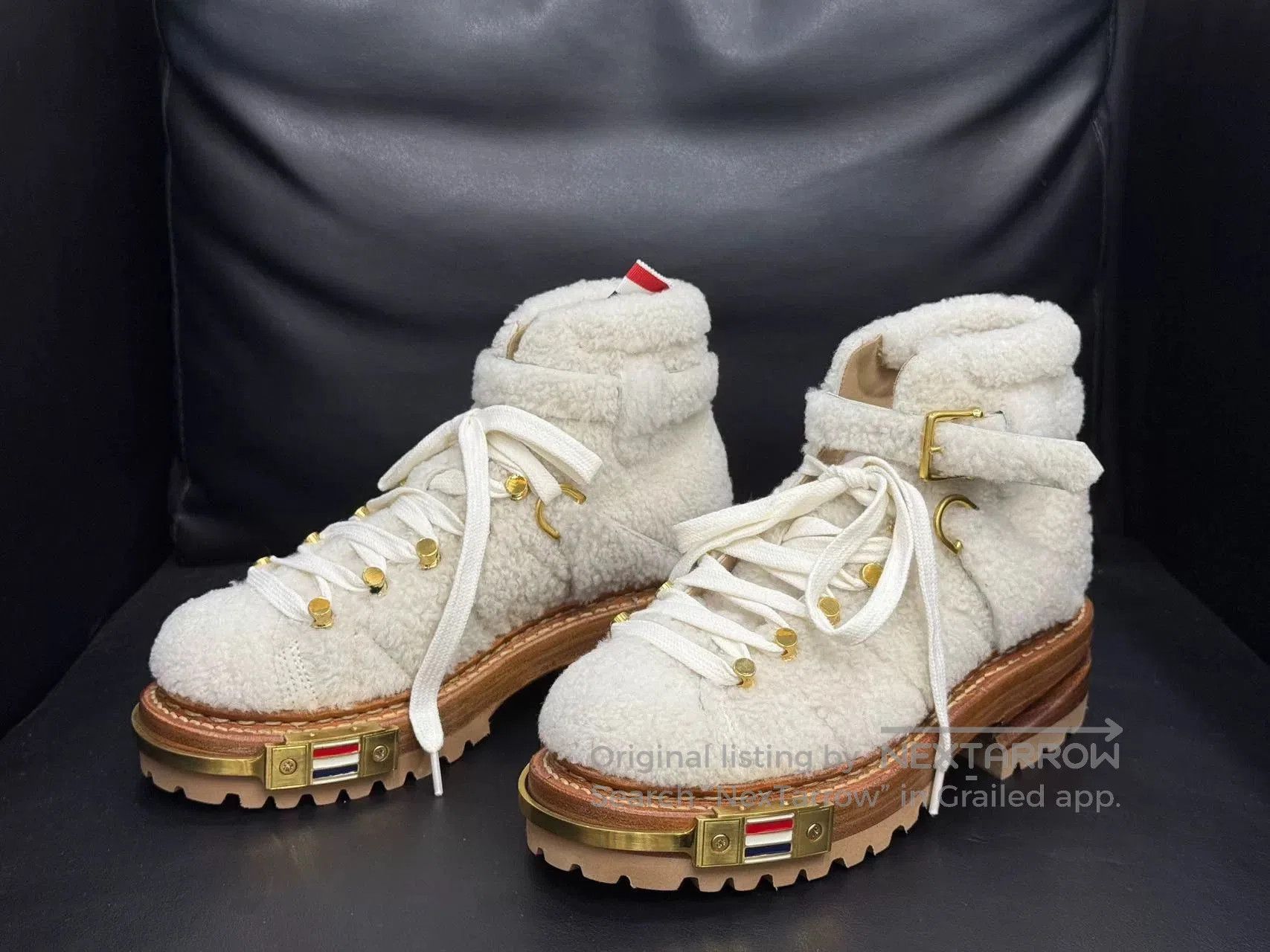 Thom Browne Thom Browne Shearling Ankle Boots. Size US 5 / IT 35 - 1 Thumbnail
