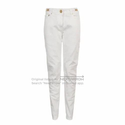 Other Versace Cotton solid trousers Size 28" / US 6 / IT 42 - 1 Thumbnail