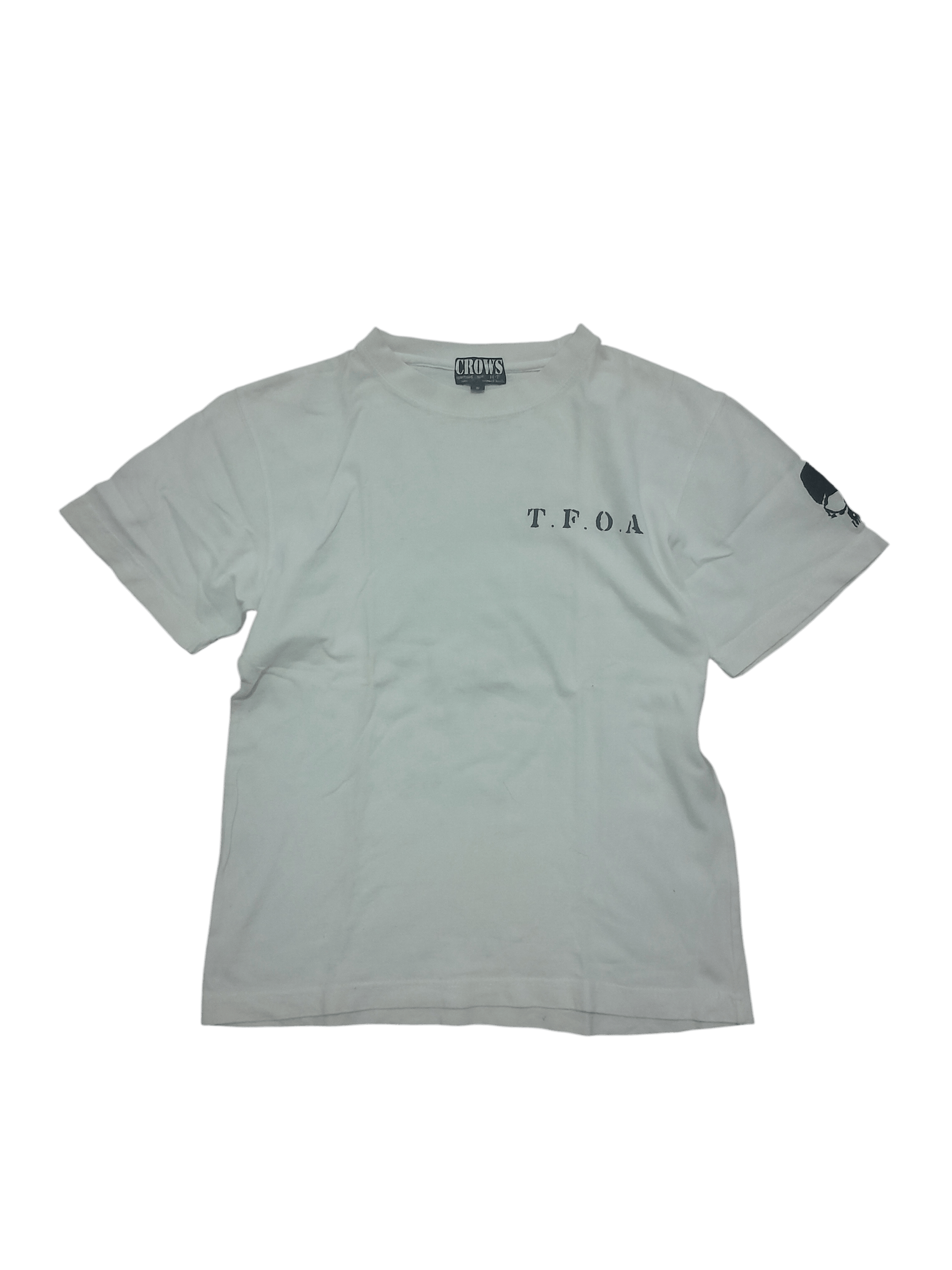 Vintage TFOA the front of armanent crows zero cropped head tee Size US S / EU 44-46 / 1 - 2 Thumbnail