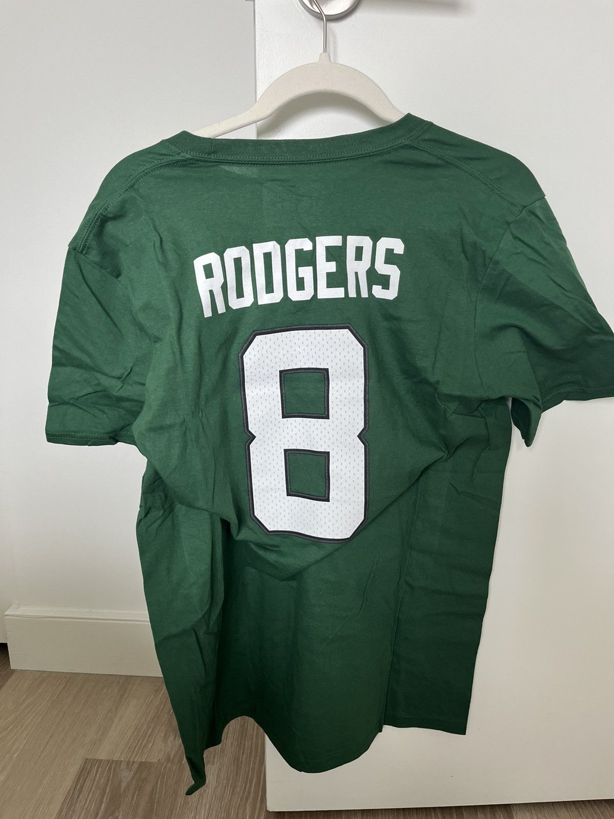NFL Aaron Rodgers 8 New York Jets t-shirt jersey Size US M / EU 48-50 / 2 - 1 Thumbnail