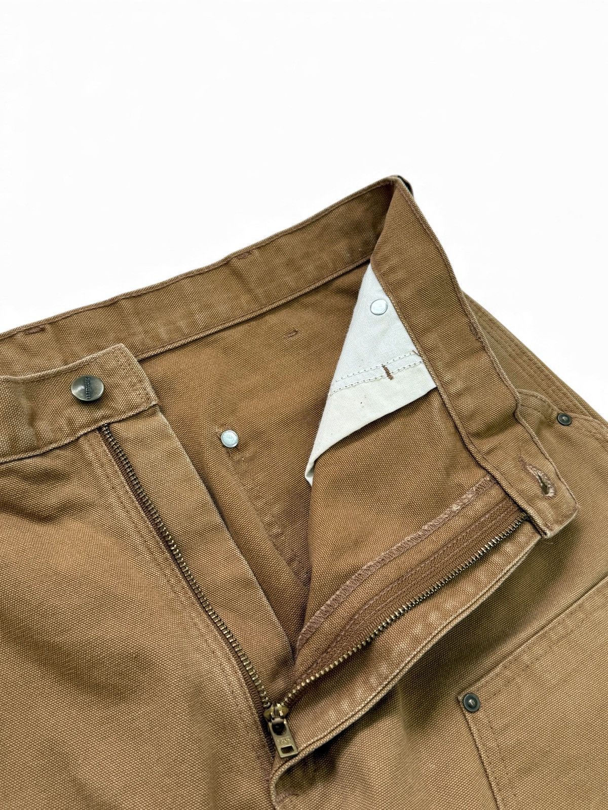 Carhartt Vintage Carhartt Double Knee Brown Baggy Pants Size US 34 / EU 50 - 11 Thumbnail
