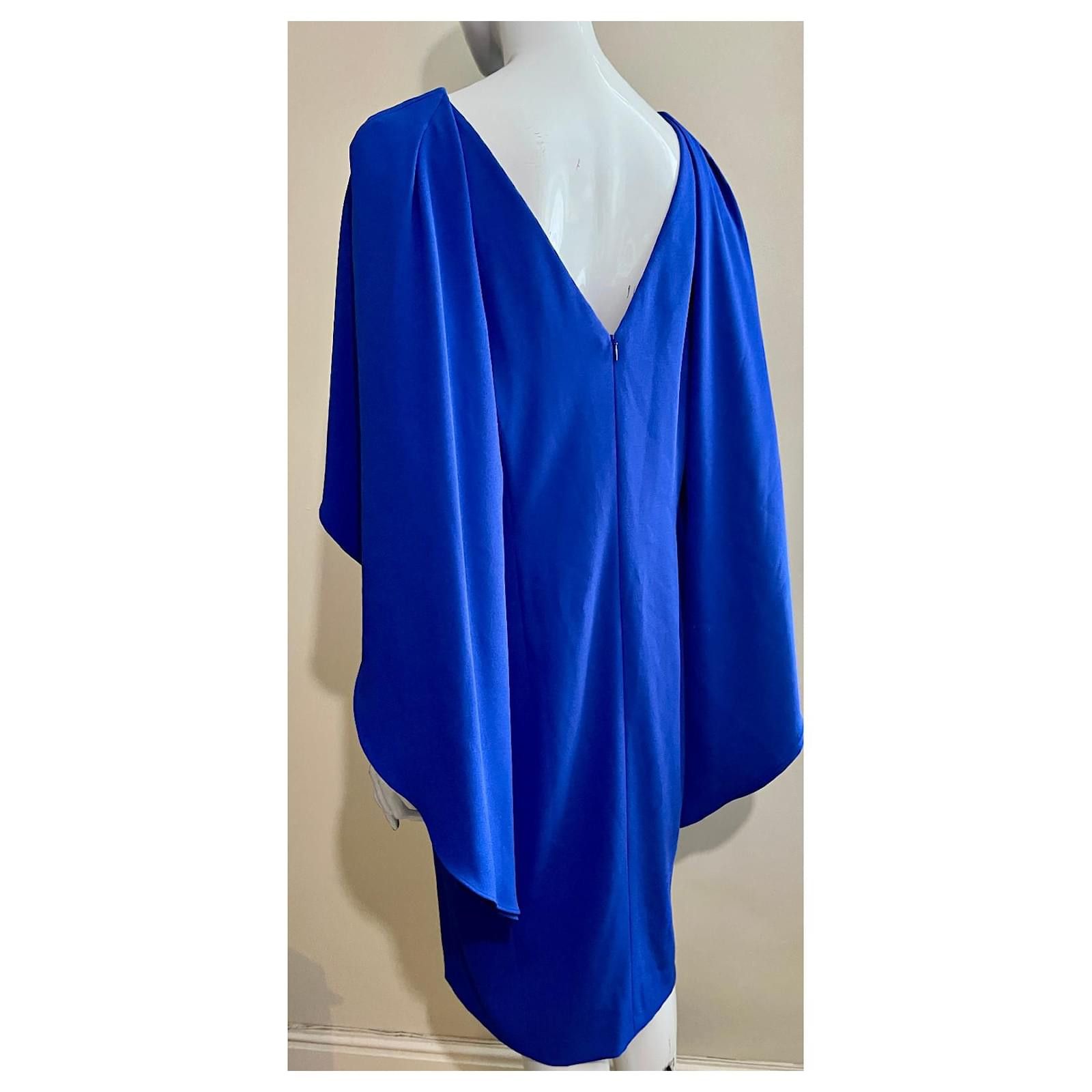 Escada Escada Doriosa cape dress Size L / US 10 / IT 46 - 2 Thumbnail