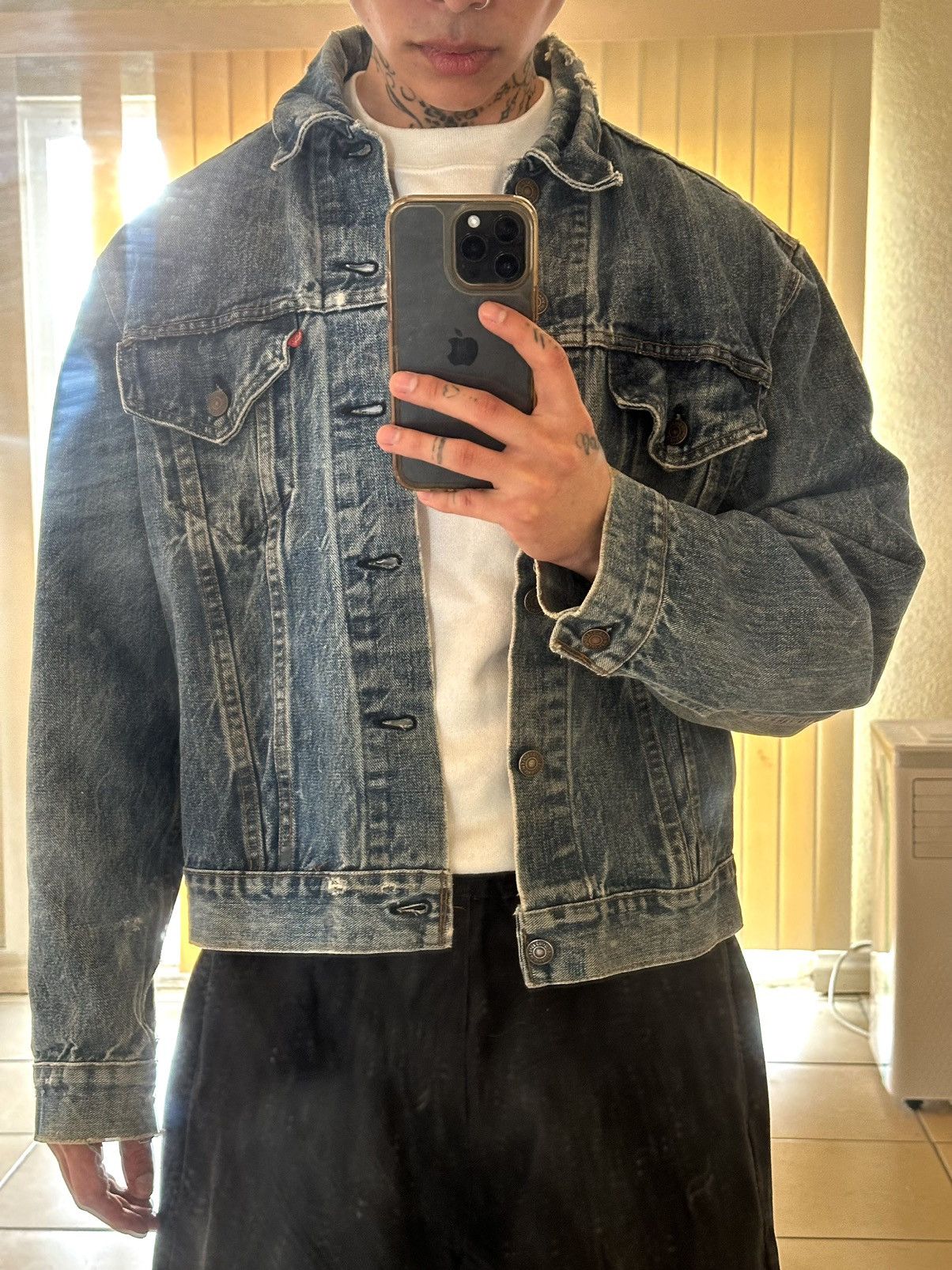 Levi's × Vintage Vintage 80s Levis Denim Jacket Size US M / EU 48-50 / 2 - 3 Thumbnail