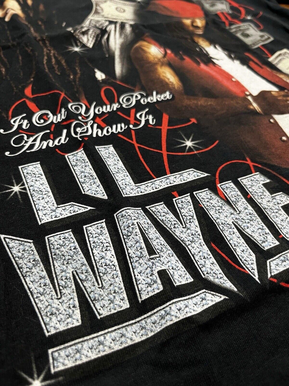 Fruit Of The Loom 2008 Lil Wayne Tha Carter III 3 Tour Tshirt Medium S Small Size US S / EU 44-46 / 1 - 5 Thumbnail