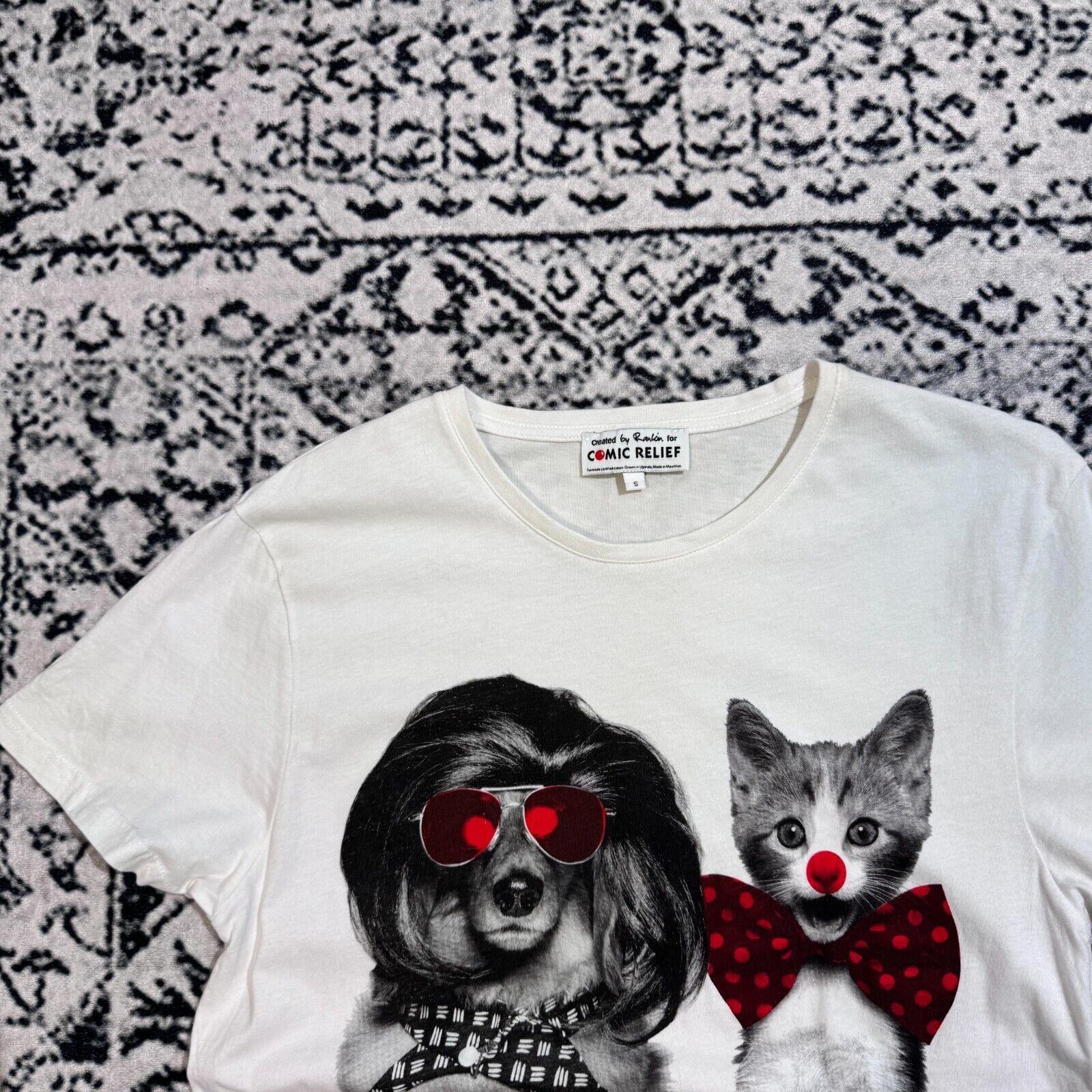 Stella McCartney × Vintage Vintage Stella McCartney Unisex White Cotton TShirt Size S Size US S / EU 44-46 / 1 - 7 Thumbnail