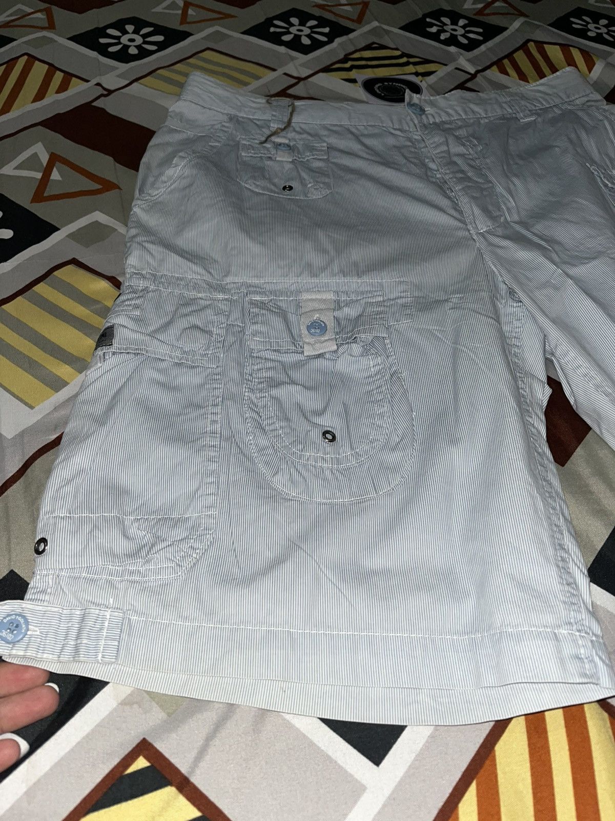 Japanese Brand × Vintage David+Goliath Cargo Short Pants Size US 34 / EU 50 - 8 Thumbnail