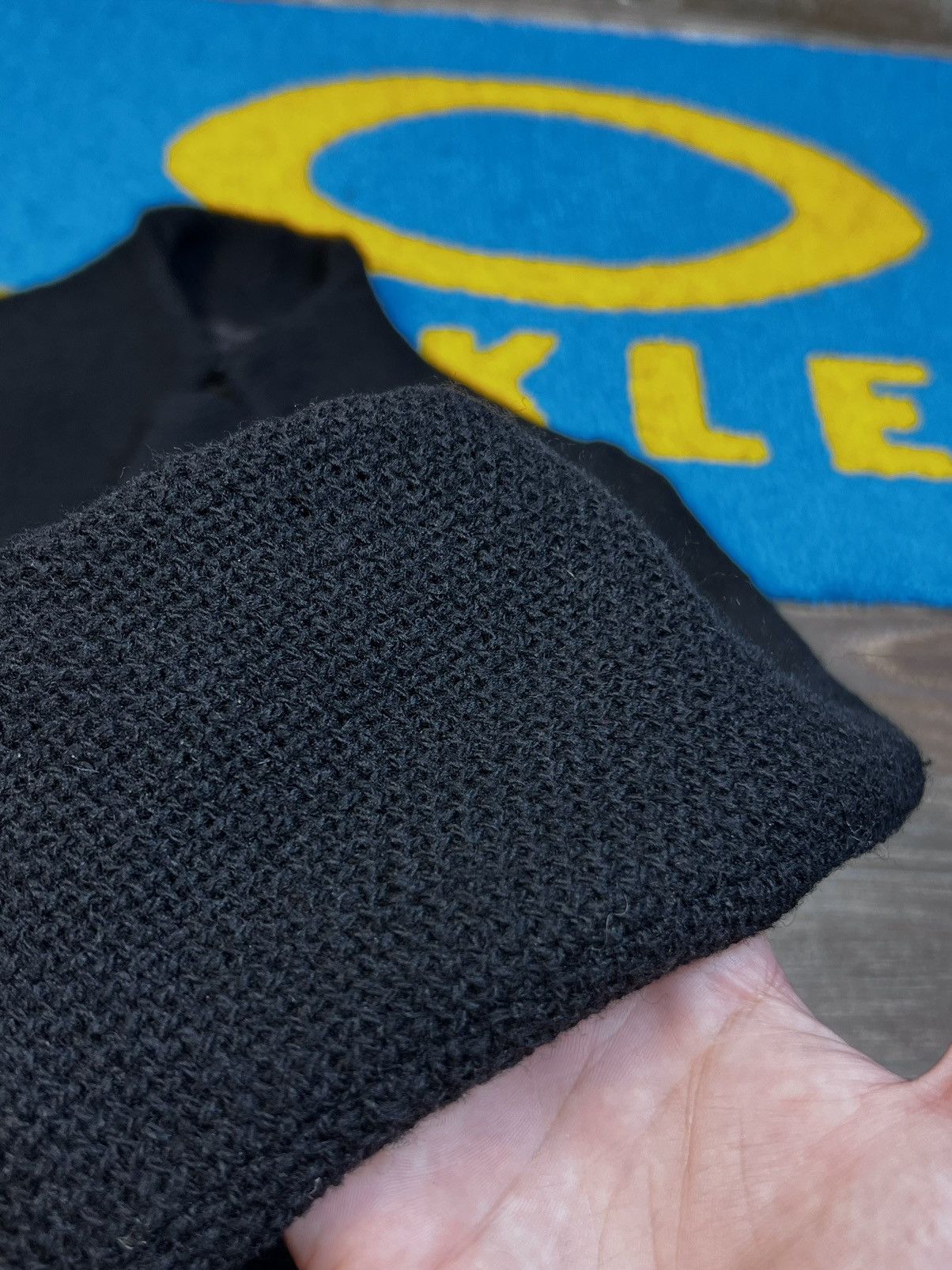 Japanese Brand × MASAHIROMARUYAMA × Vintage Masahiko Maruyama Rib Knit Black Wool Jacket Size 1 Size M / US 6-8 / IT 42-44 - 8 Thumbnail