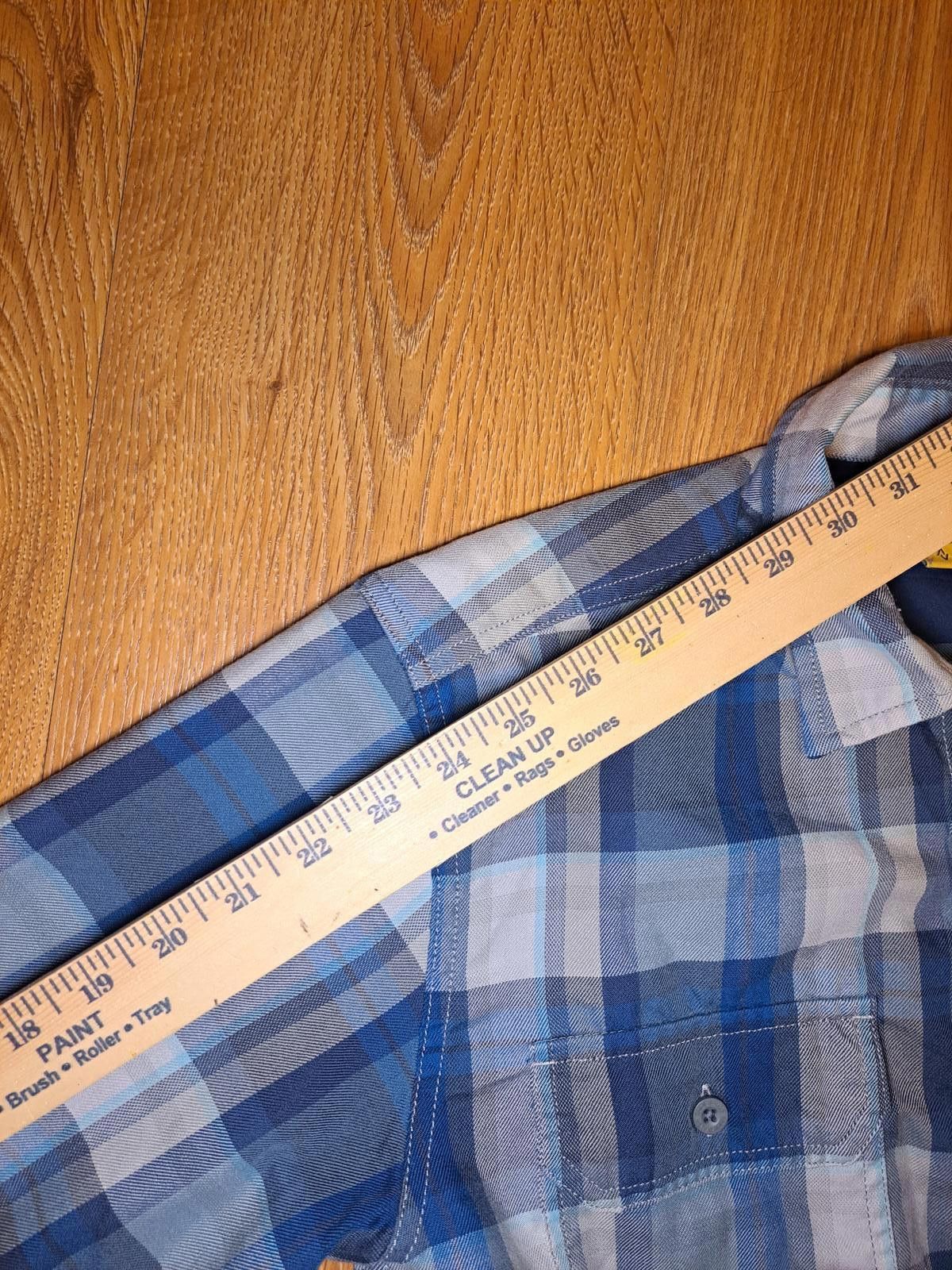 Eddie Bauer Eddie Bauer Flannel Button Up Shirt Mens Small Blue Plaid Size US S / EU 44-46 / 1 - 8 Thumbnail