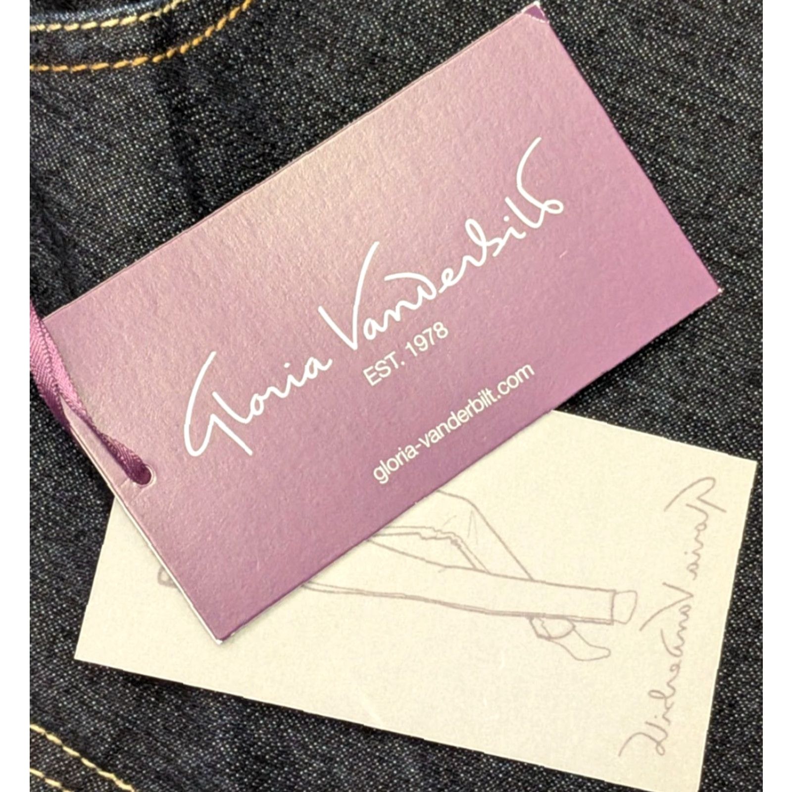 Gloria Vanderbilt NWT Gloria Vanderbilt Amanda Classic Fit 16P Petite Stretch Short Womens Jeans Size 38" / US 16 / IT 52 - 4 Thumbnail