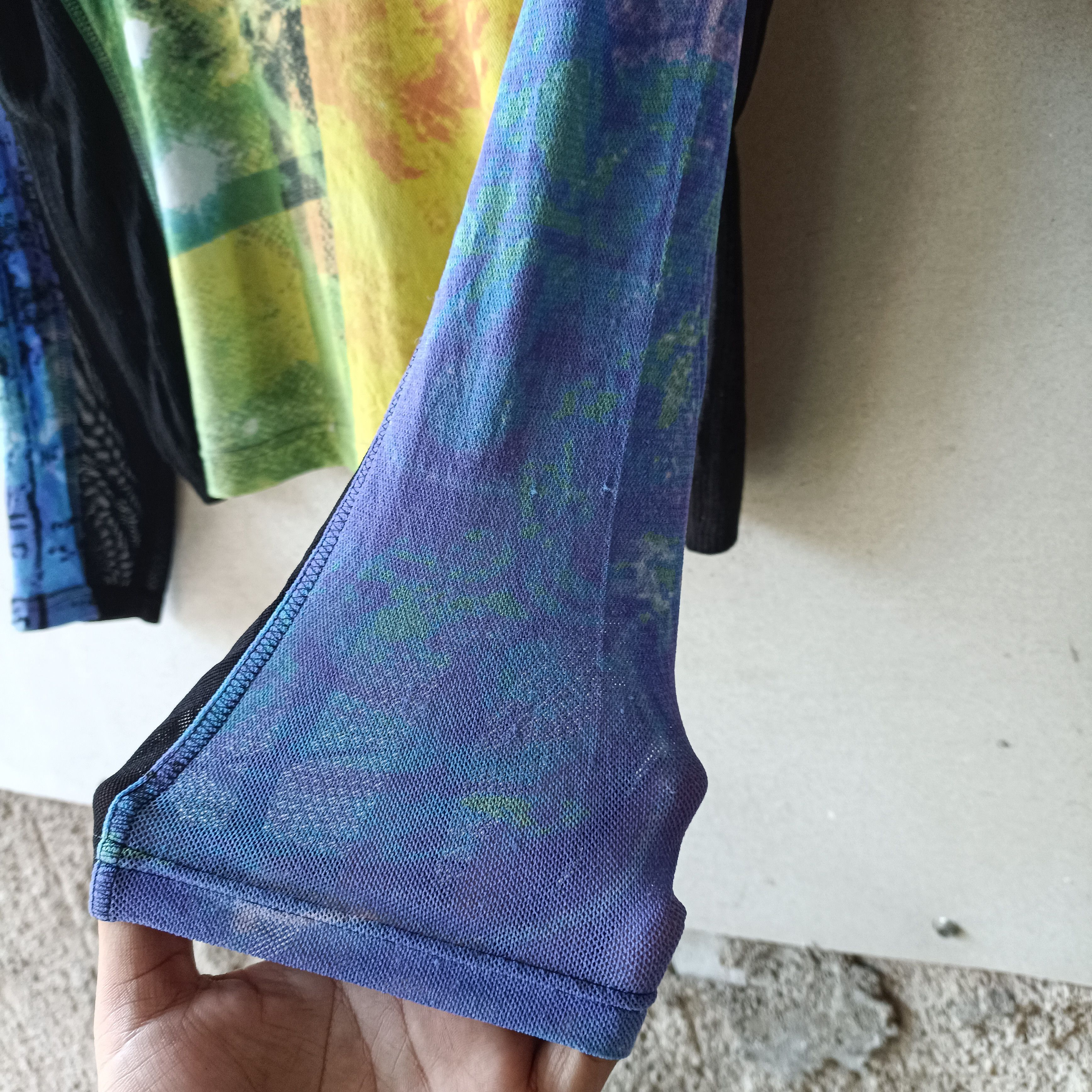 Jean Paul Gaultier 2000s Chamois - Japan Mesh Tatto LS Size S / US 4 / IT 40 - 8 Thumbnail