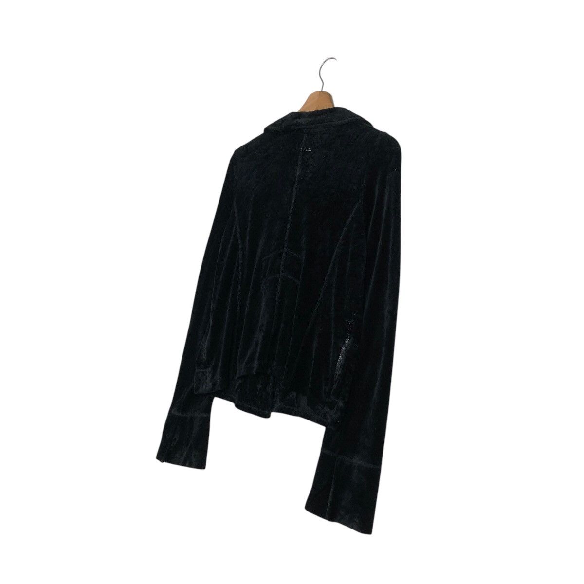 Designer × Japanese Brand × Vintage 📌Vintage Cropped Velvet Jacket Sonia Rykiel Paris Size US M / EU 48-50 / 2 - 11 Thumbnail