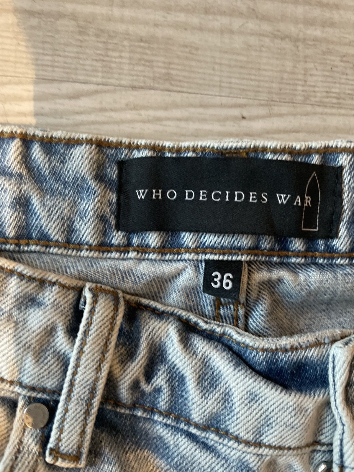 Who Decides War Who Decides War Jean Size US 36 / EU 52 - 3 Thumbnail