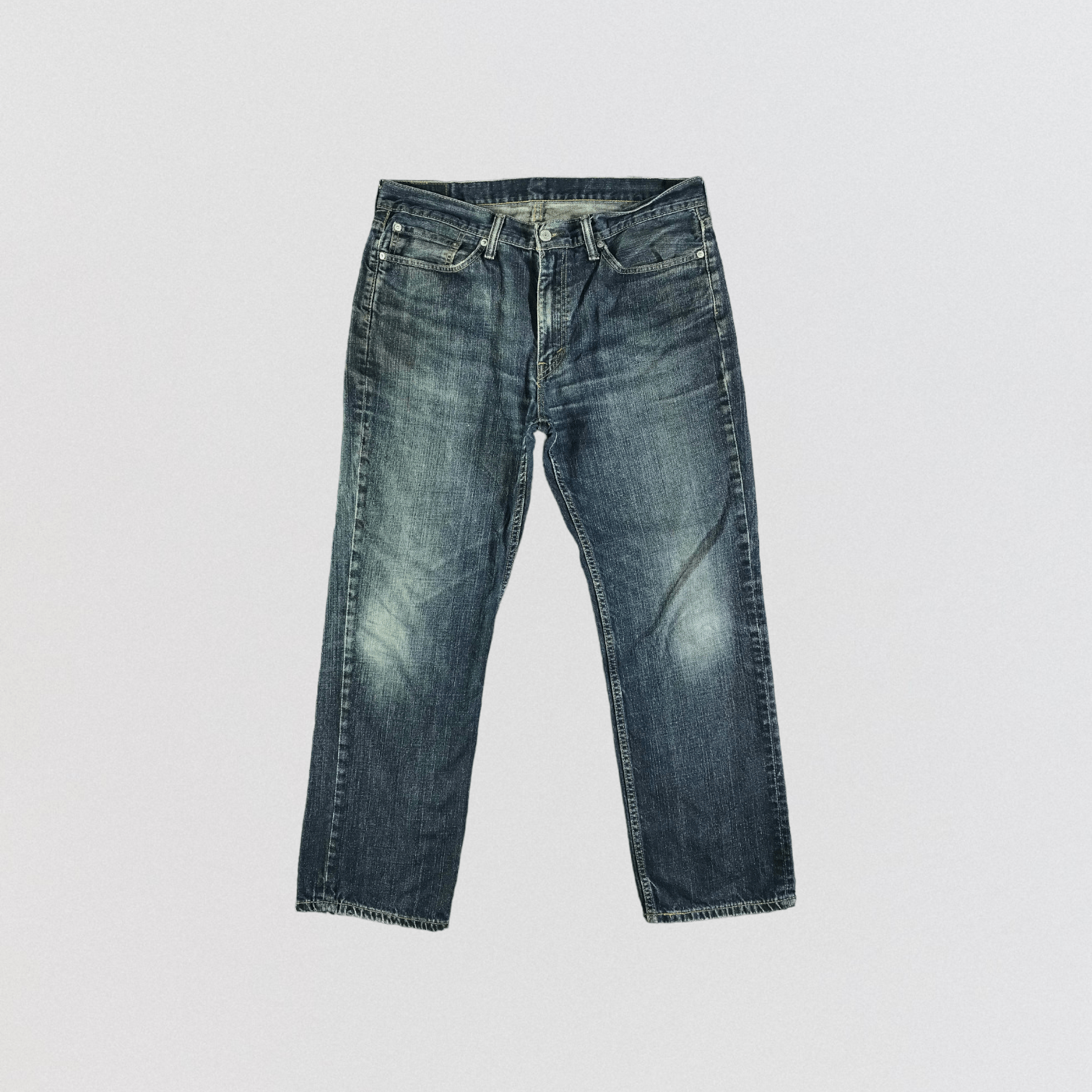 Vintage Blue Wash Levis 514 Jeans-JM3375