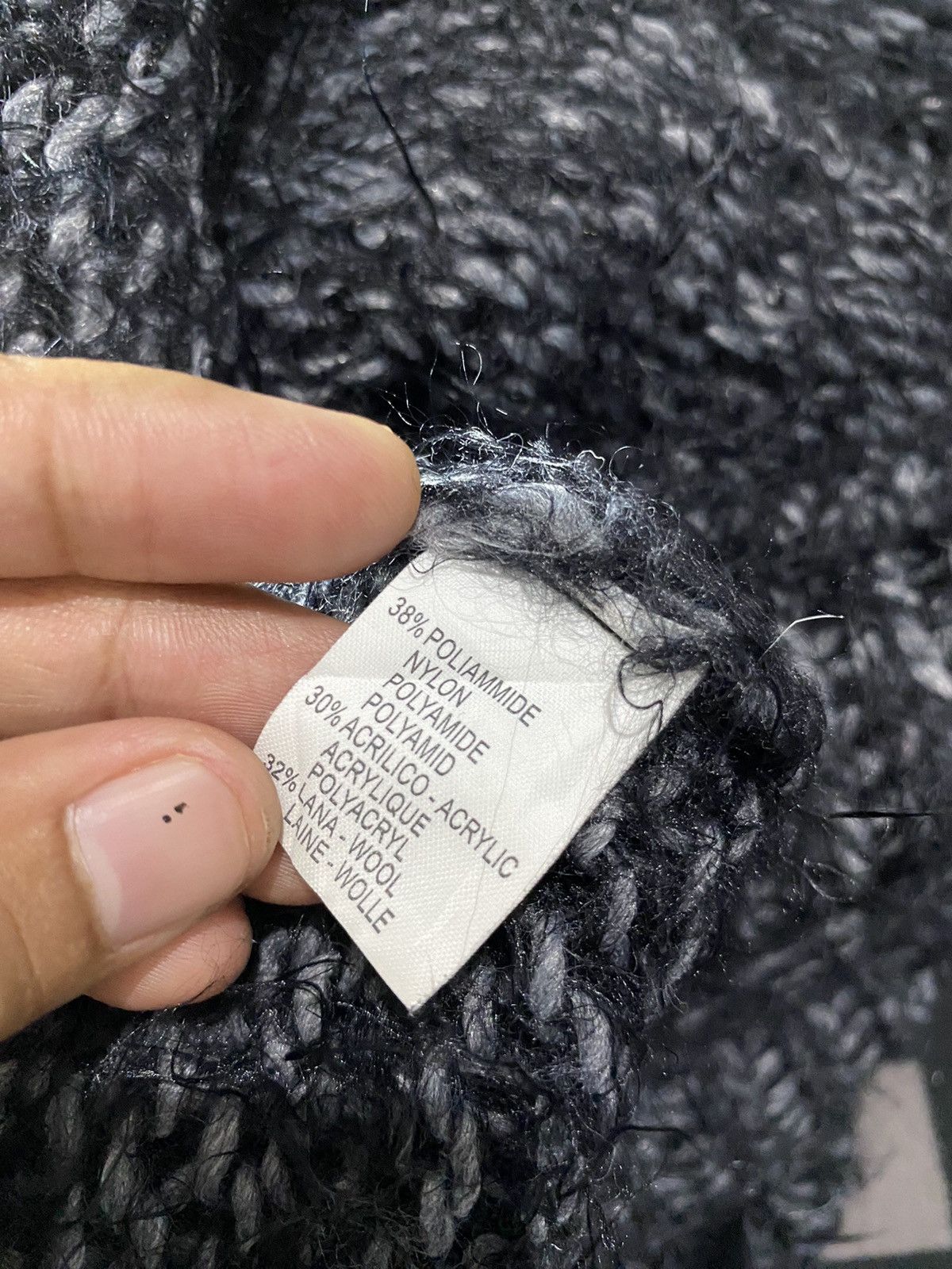 If Six Was Nine × Japanese Brand × Le Grande Bleu (L.G.B.) Vintage fuzzy mohair crazy wool Size US M / EU 48-50 / 2 - 7 Thumbnail