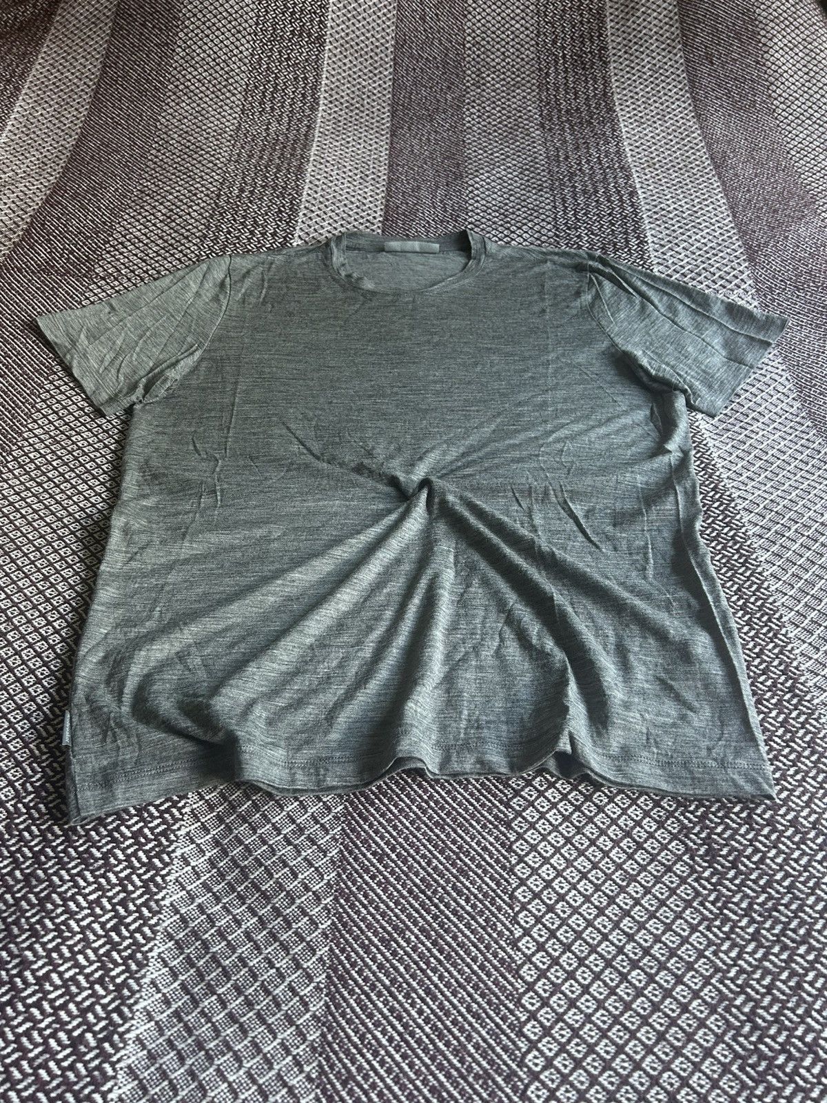 Icebreaker Icebreaker Outdoor Style Size M Grey T-shirt Wool & Nylon Size US M / EU 48-50 / 2 - 3 Thumbnail