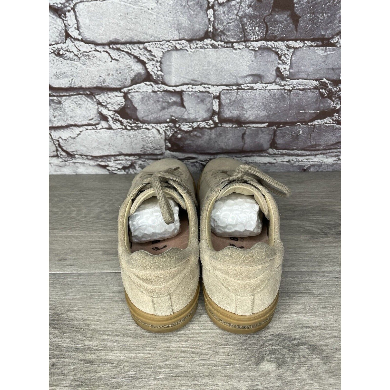 Birkenstock Birkenstock Bend Beige Suede Low Lace Up Sneakers Shoes Wome Size US 6.5 / IT 36.5 - 12 Thumbnail