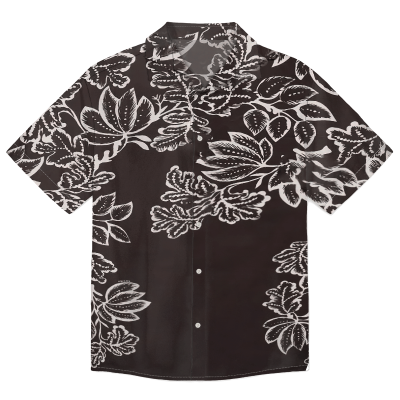 The Unbranded Brand × Vintage Men's Short Sleeve Printed Cotton Shirt Size US S / EU 44-46 / 1 - 1 Thumbnail