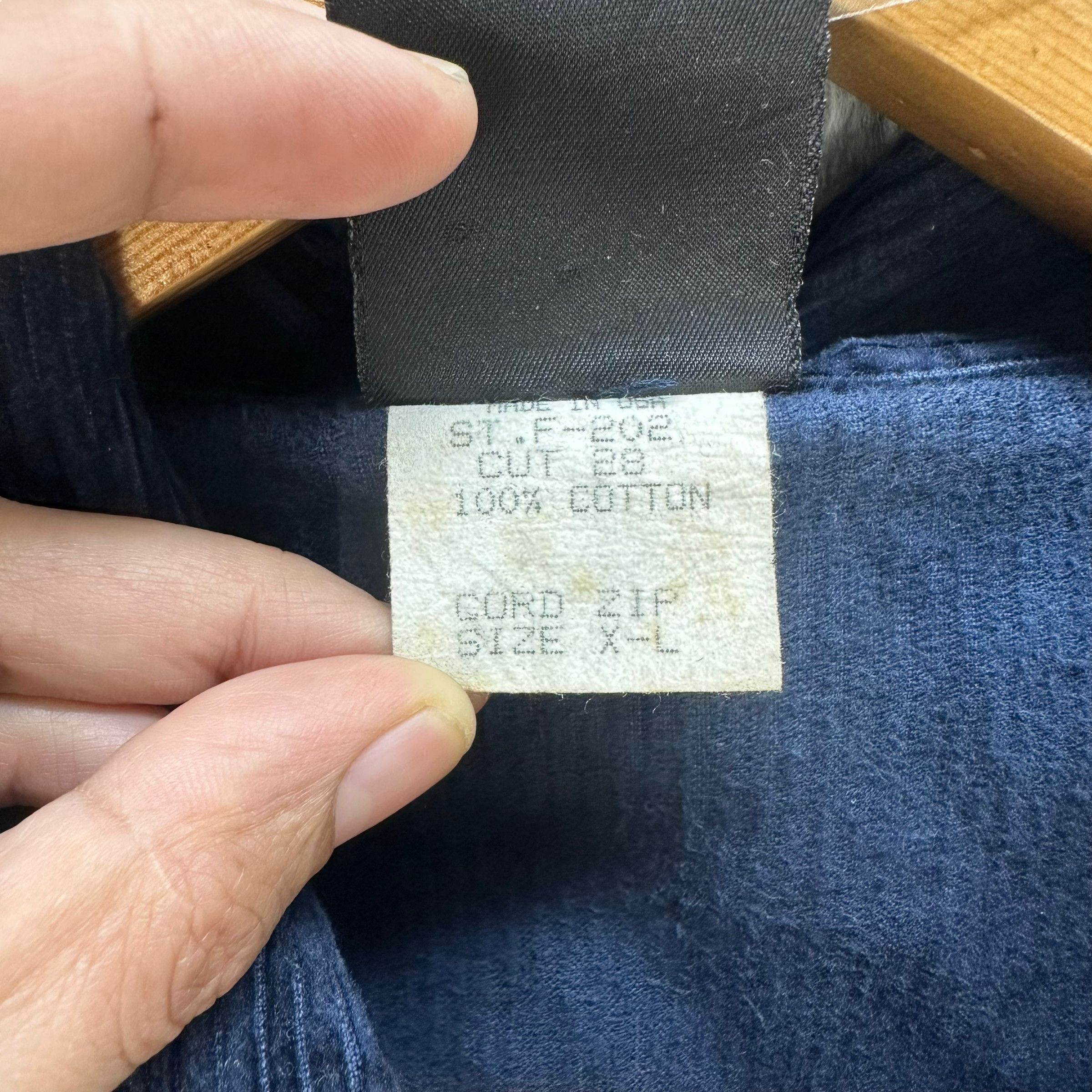 Vintage WOLRD JUNGLE CORDUROY WORK JACKET #7636-159 Size US XL / EU 56 / 4 - 9 Thumbnail