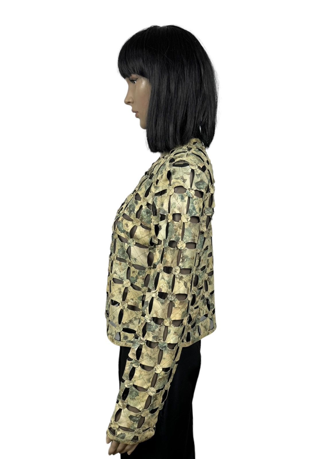 Designer × Genuine Leather Morgana Exclusive Genuine Leather Perforated Jacket size M Size M / US 6-8 / IT 42-44 - 9 Thumbnail