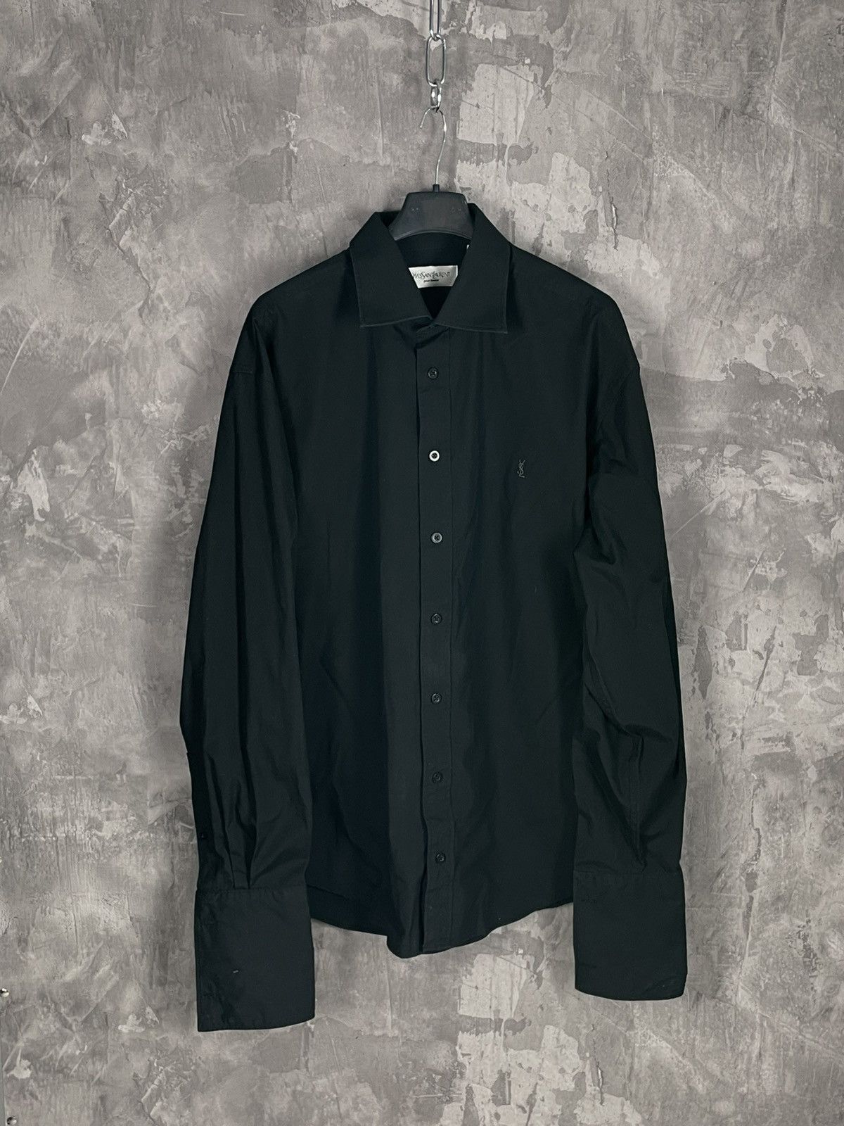 Vintage × Yves Saint Laurent YSL Yves Saint Laurent vintage luxury Rare shirt Size US L / EU 52-54 / 3 - 1 Thumbnail