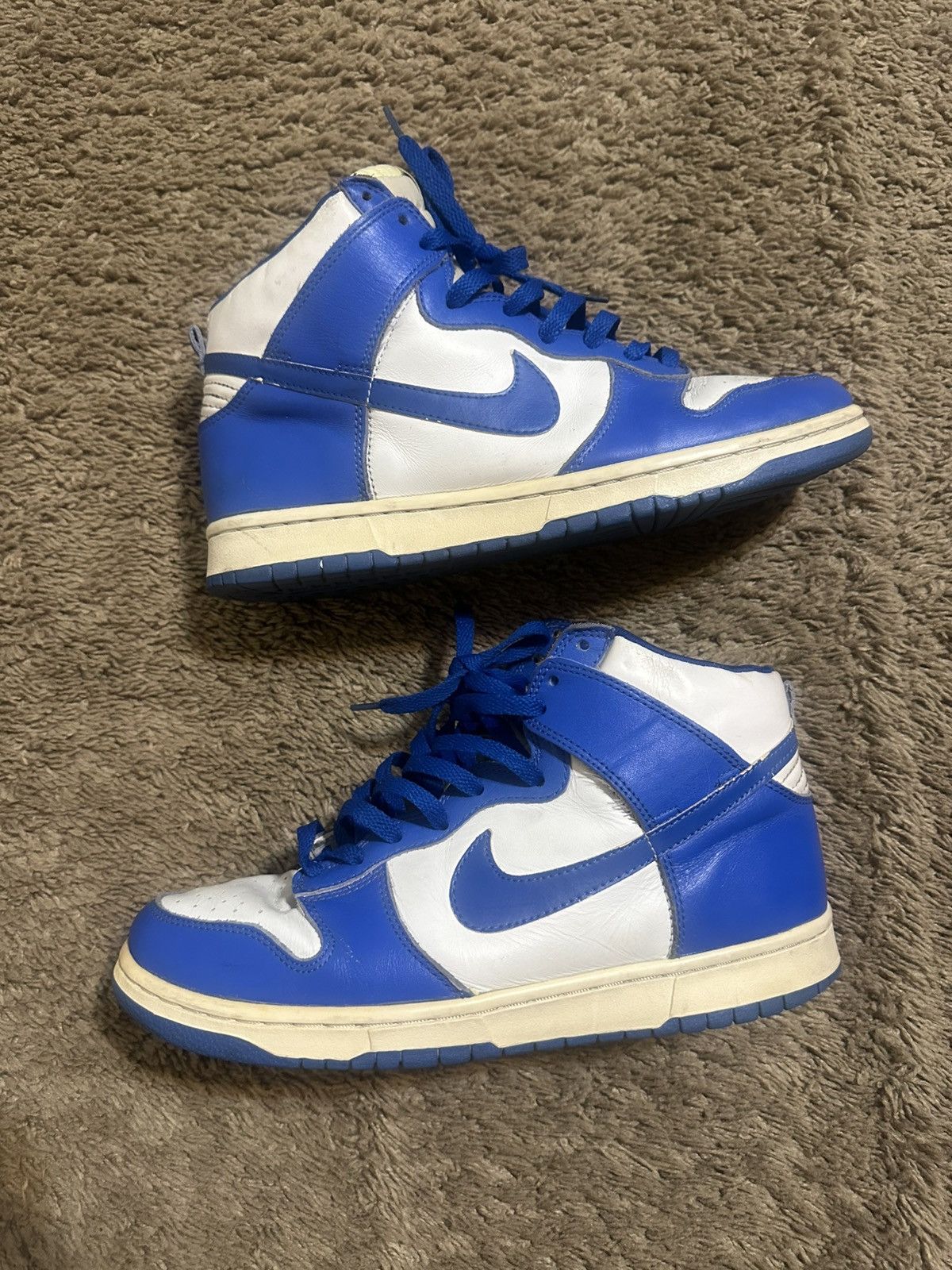 Nike Vintage Nike dunk high LE “Kentucky” 1999 size 10 Size US 10 / EU 43 - 8 Thumbnail