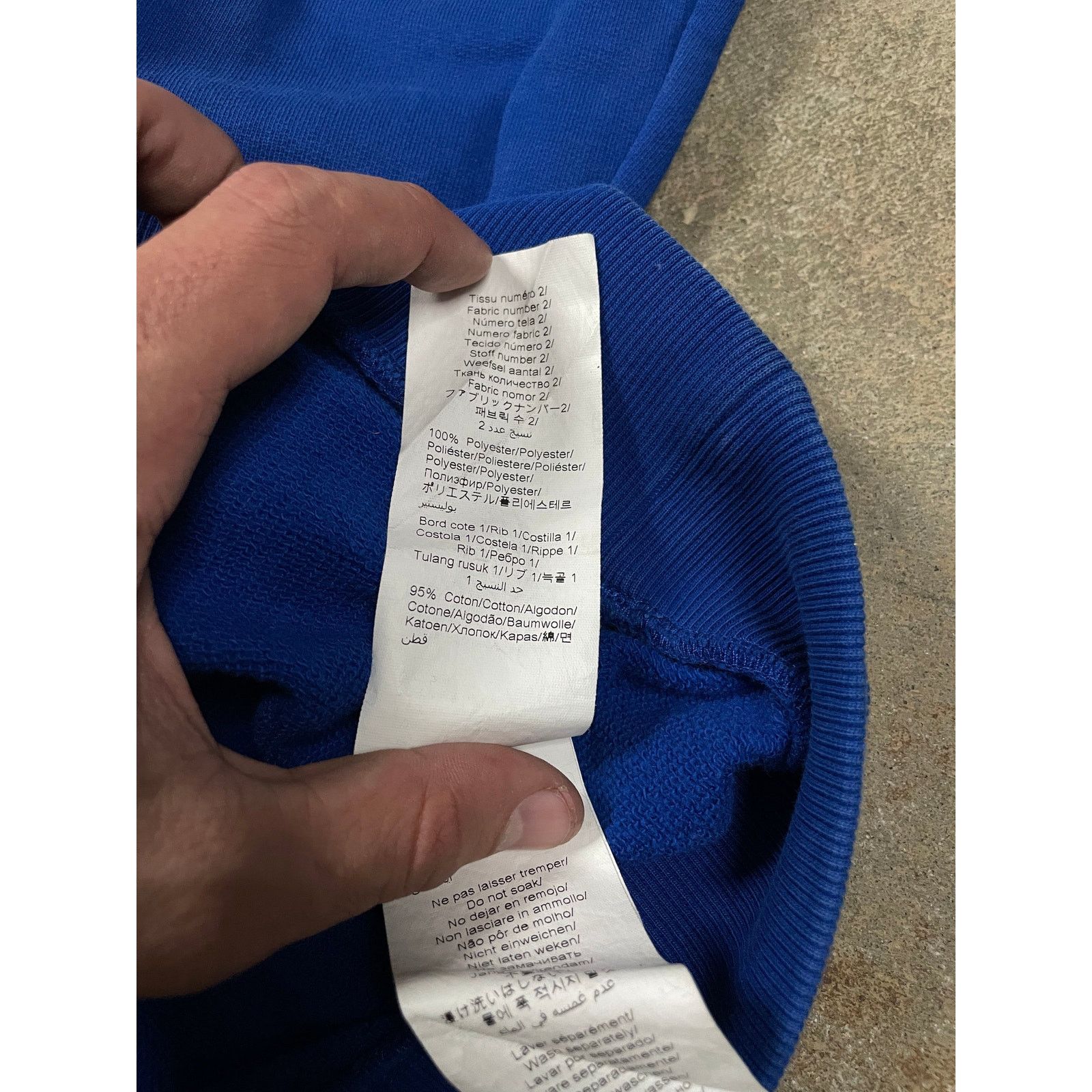 Kenzo Kenzo Crewneck Royal Blue Small Used Size US S / EU 44-46 / 1 - 4 Thumbnail