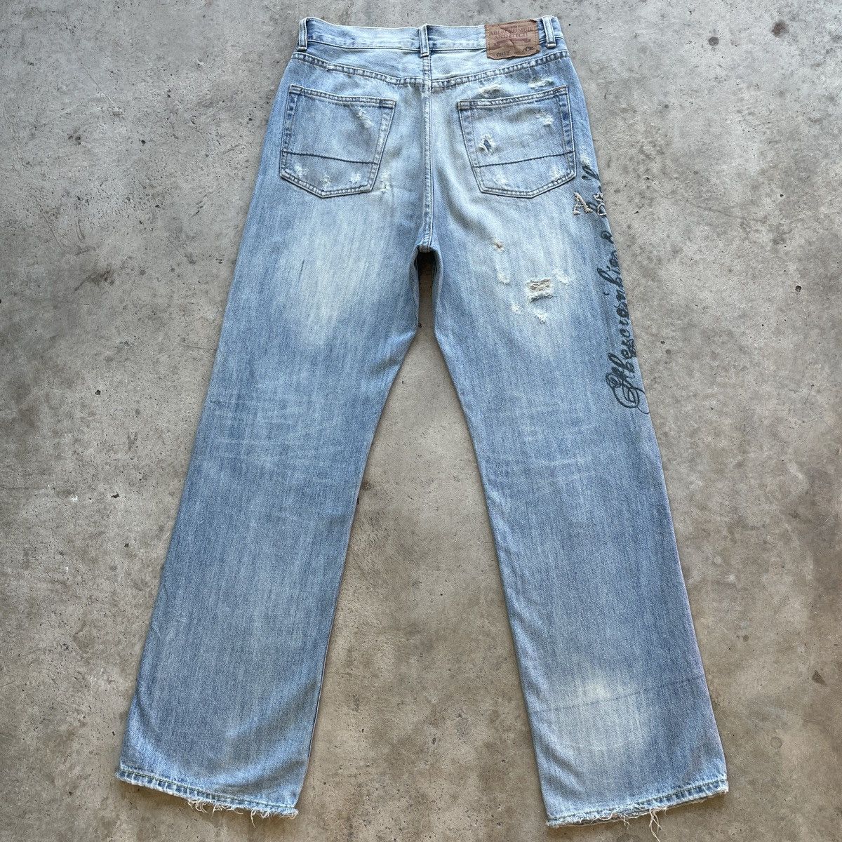 Abercrombie & Fitch Vintage Abercrombie & Fitch Rare Faded Denim Jeans Pants W31 Size US 31 - 14 Thumbnail