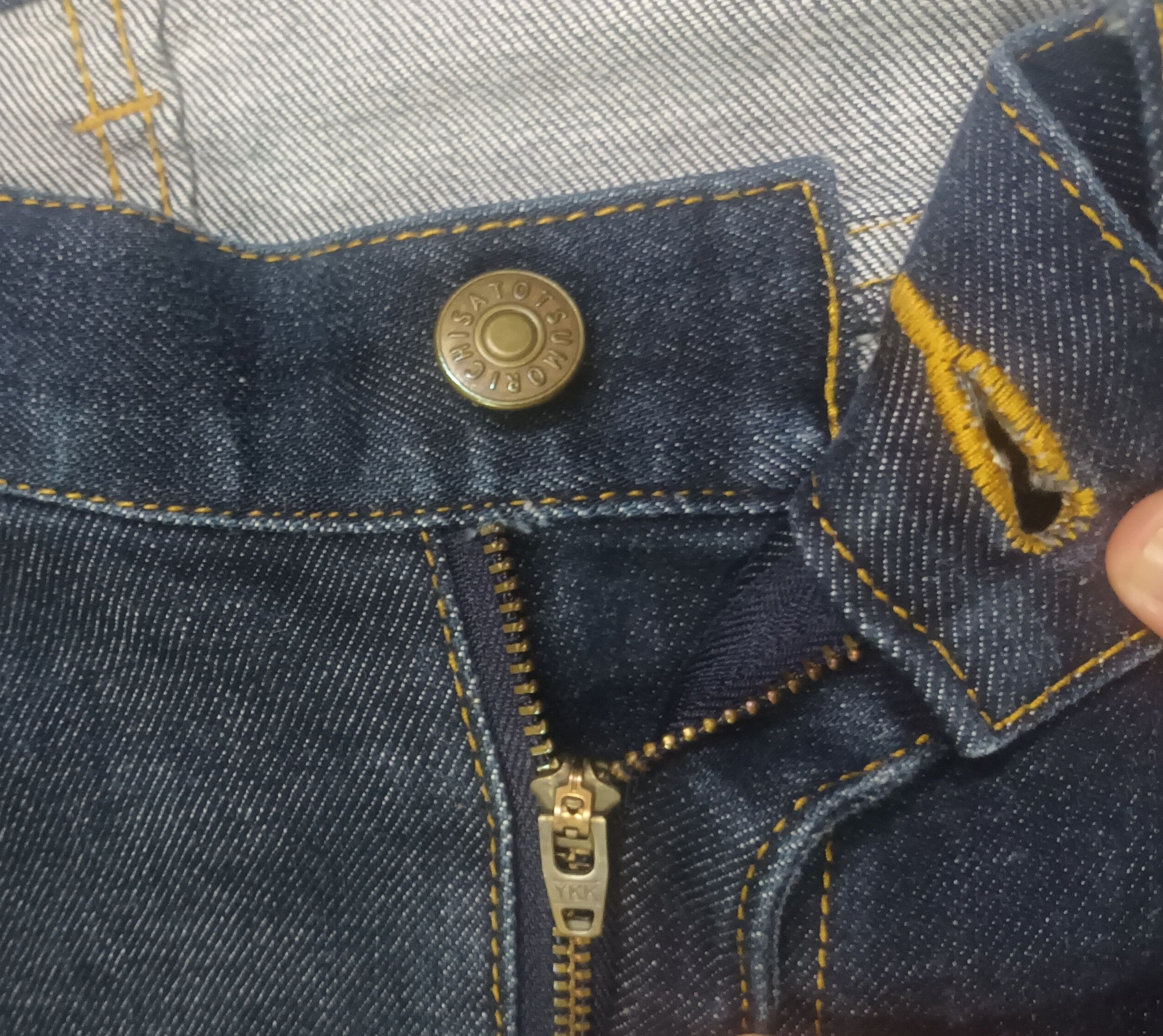 Issey Miyake 🔥 TSUMORI CHISATO RARE DESIGN DENIM PANTS 🔥 Size US 32 / EU 48 - 5 Thumbnail
