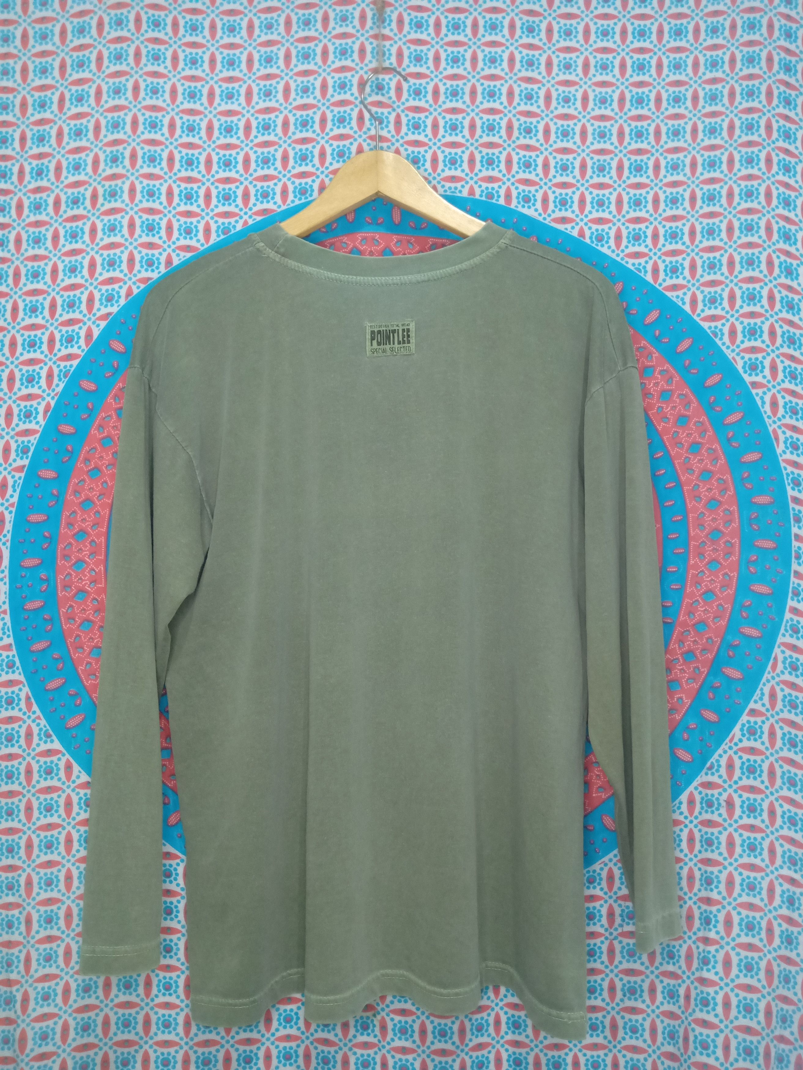 If Six Was Nine × Japanese Brand × Le Grande Bleu (L.G.B.) Pointlee Bravo Stripe Millitary Vintage Style Long Sleeve Size US L / EU 52-54 / 3 - 3 Thumbnail
