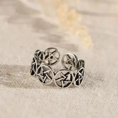 Japanese Brand Star Bowknot Open Ring Size ONE SIZE - 1 Thumbnail