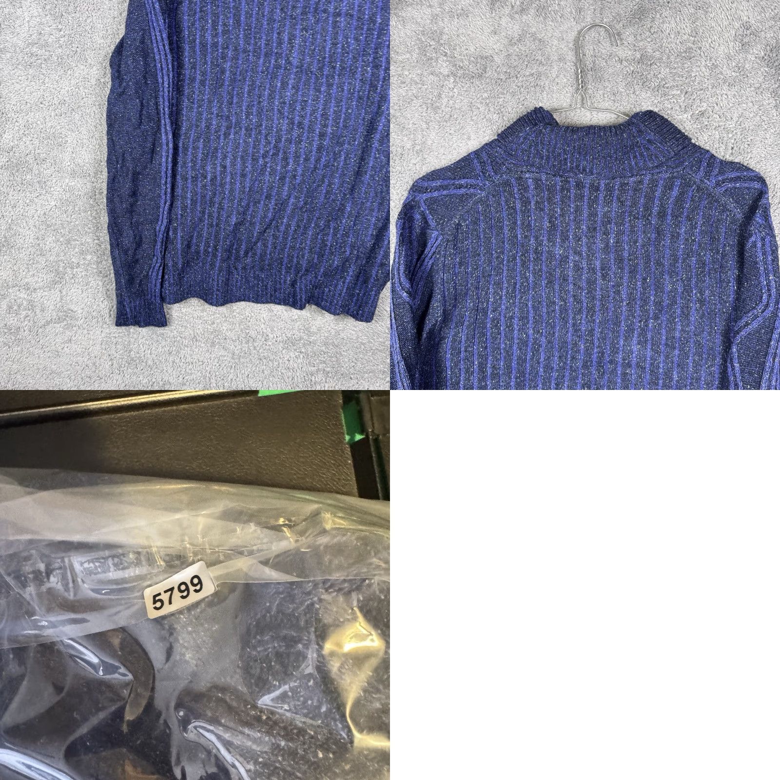 Tommy Bahama Tommy Bahama Sweater Mens S Diamond Drive Shawl Knit Pullover Wool Geometric Size US S / EU 44-46 / 1 - 9 Thumbnail