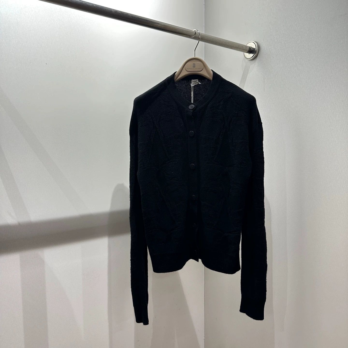 Hermes Hermes Single-Breasted Hidden Wool Knit Cardigan apr388 Size XS / US 0-2 / IT 36-38 - 1 Thumbnail
