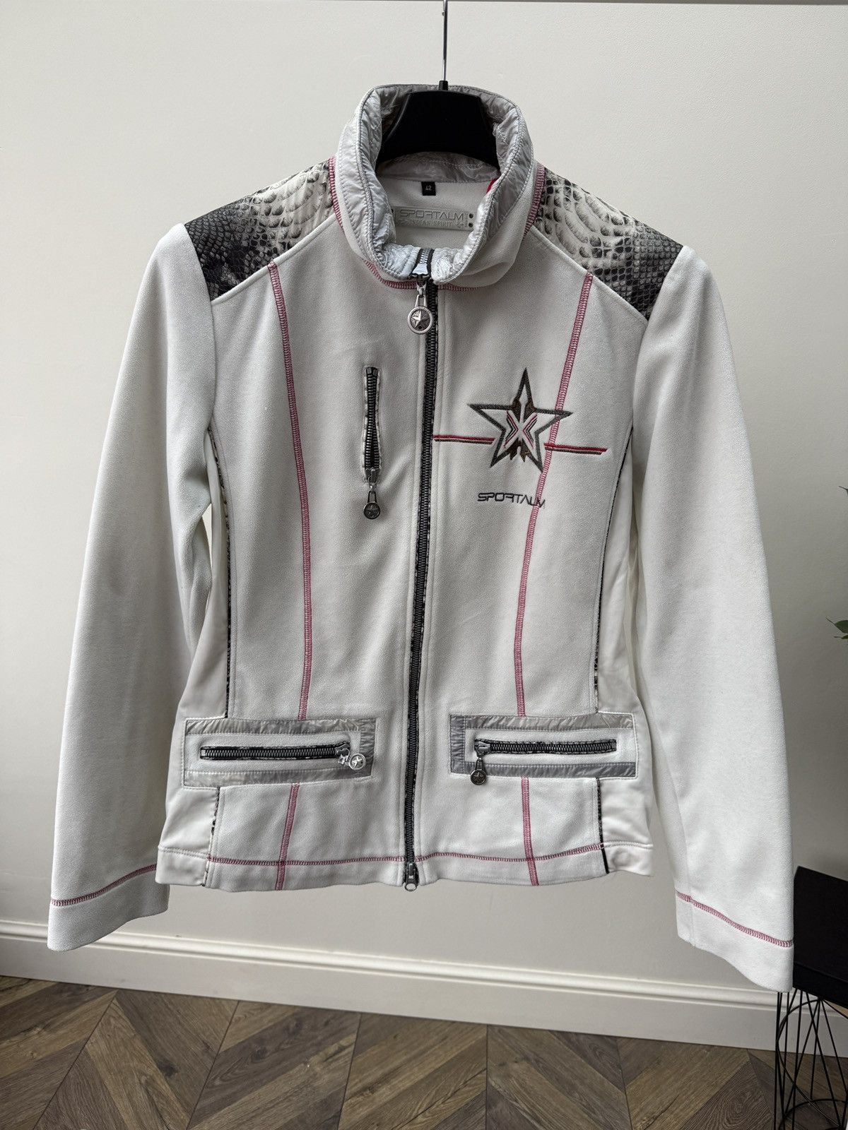 Other Vintage Sportalm Indian Spirit Women Zip Embroidered Logo Size M / US 6-8 / IT 42-44 - 1 Thumbnail