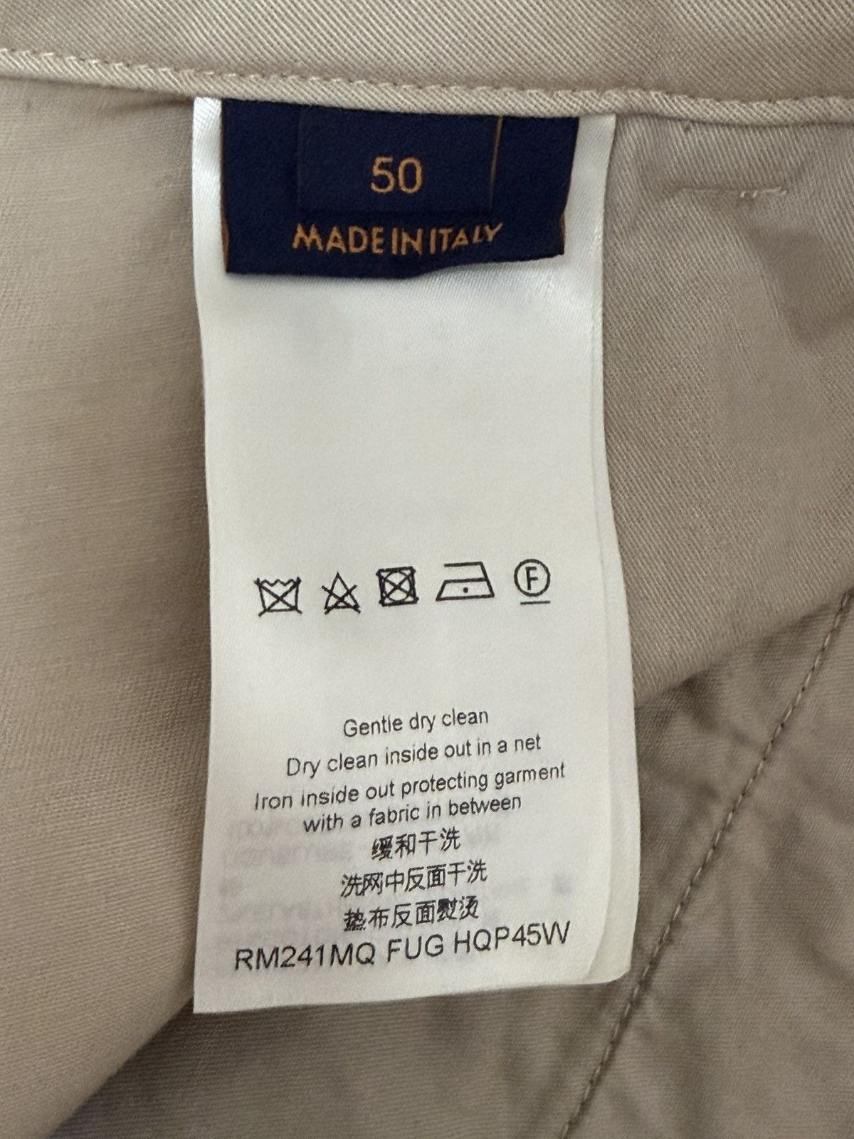 Louis Vuitton Louis Vuitton beige monogram cargo pants 50 Size US 33 - 8 Thumbnail