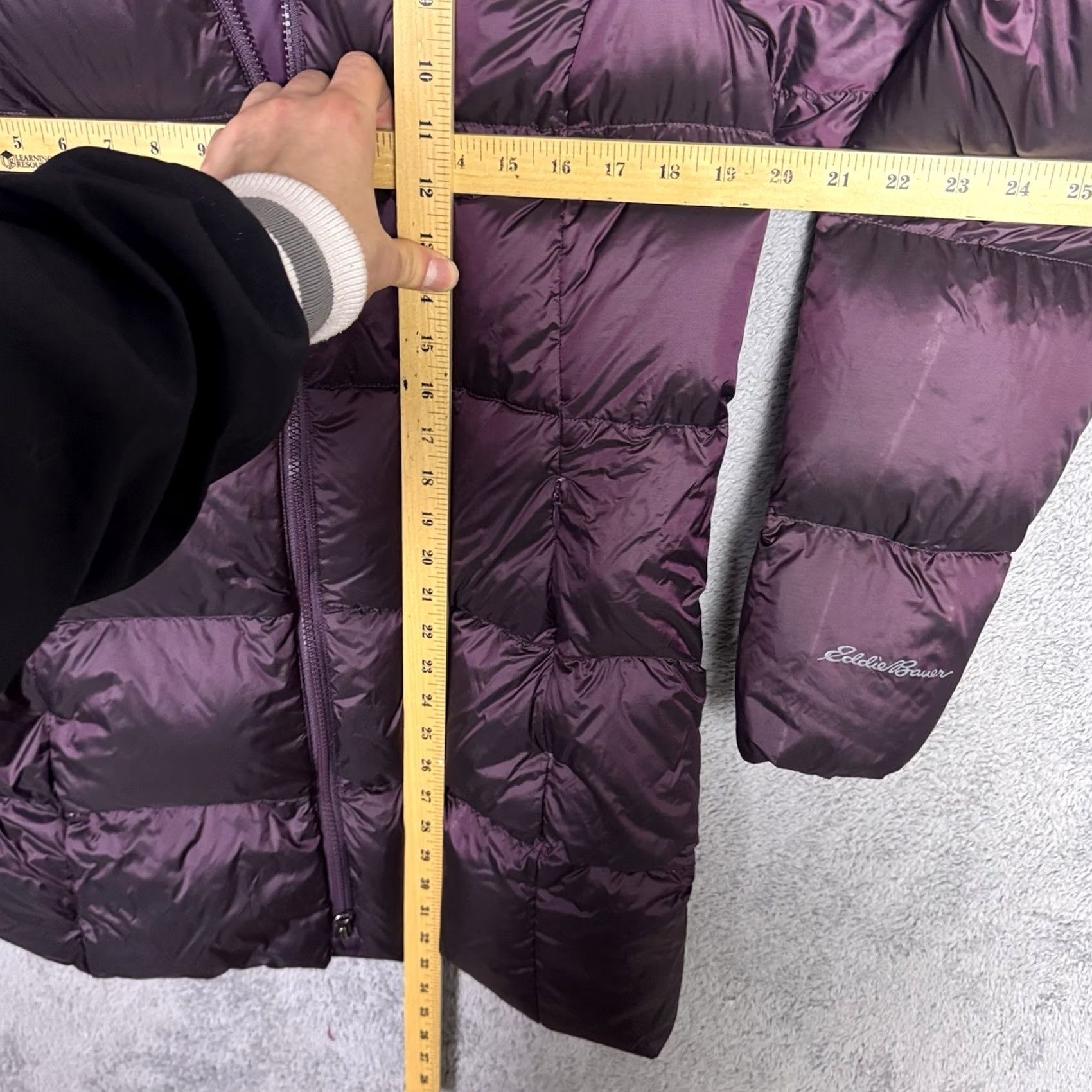 Eddie Bauer Eddie Bauer Luna Peak Down Parka Women L Jacket Quilted Puffer EB550 Purple - Womens Size L - Durable Size L / US 10 / IT 46 - 7 Thumbnail