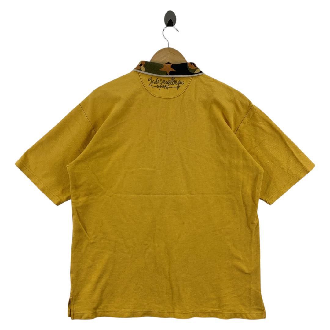 Designer × Jean Charles De Castelbajac Vintage JEAN CHARLES DE CASTELBAJAC embroidery polo tee Size US L / EU 52-54 / 3 - 4 Thumbnail