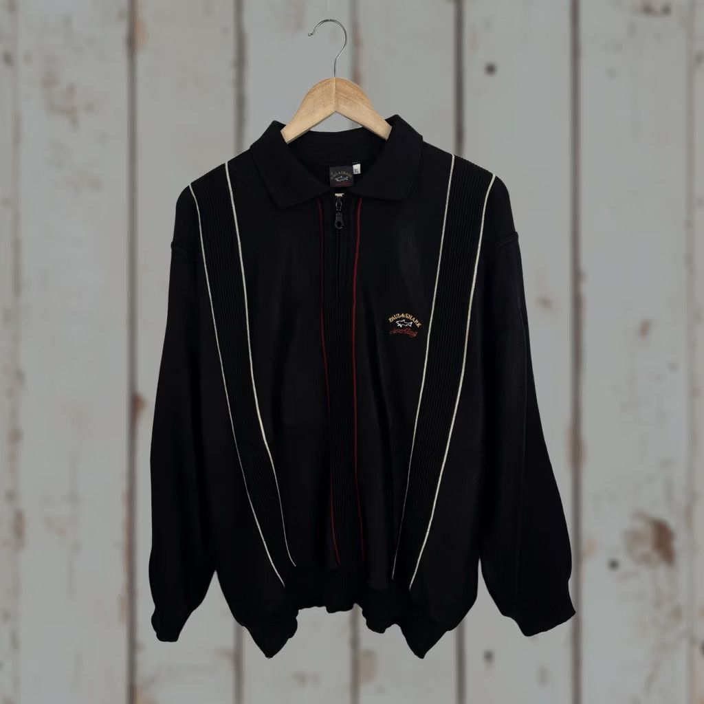 Paul & Shark VINTAGE Paul & Shark Sweater Yachting 90s Heavy Weight Pullover XL Mens Black Size US XL / EU 56 / 4 - 1 Thumbnail