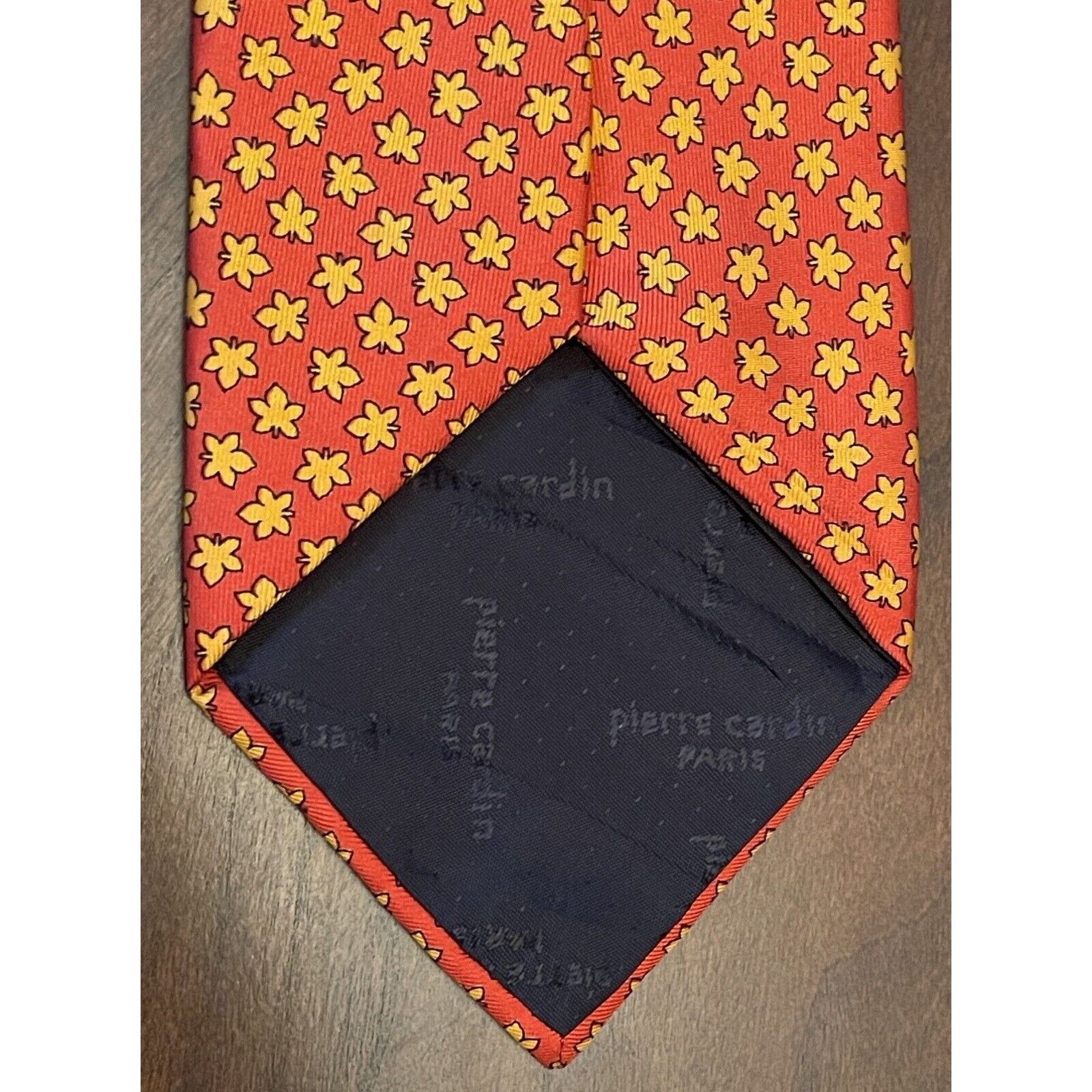 Pierre Cardin Pierre Cardin Paris 100% Silk Men’s Neck Tie Made In France Size ONE SIZE - 2 Thumbnail