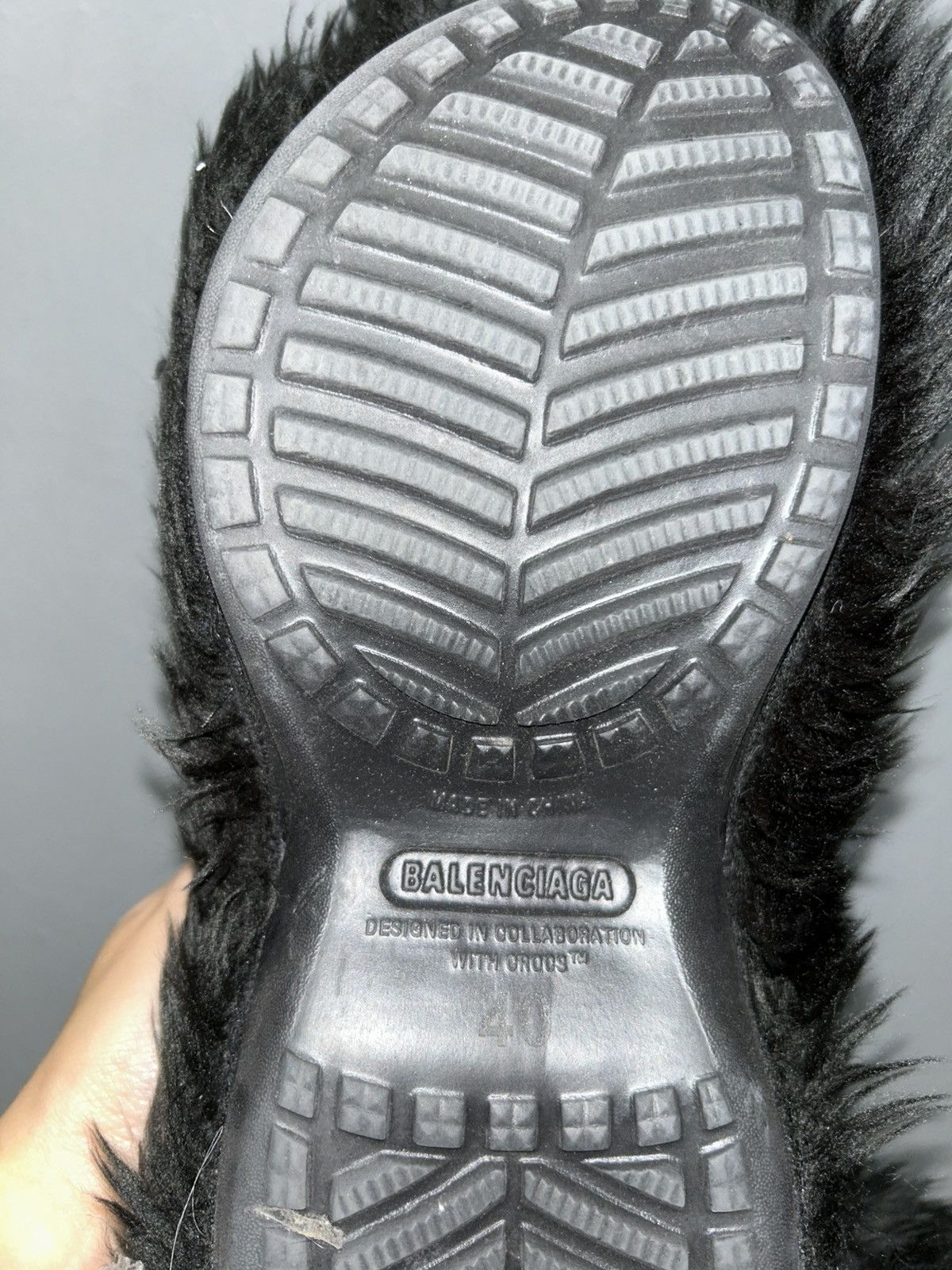 Balenciaga BALENCIAGA CROC FUR MULES Size US 8.5 / EU 41-42 - 5 Thumbnail