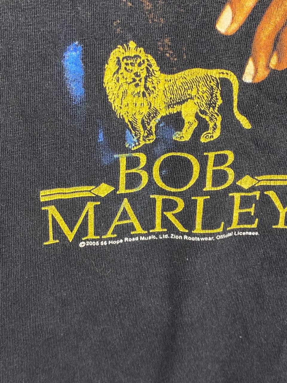Band Tees × Bob Marley × Zion Rootswear VINTAGE BOB MARLEY Reggae Rare Jamaica T Shirt Size US S / EU 44-46 / 1 - 5 Thumbnail