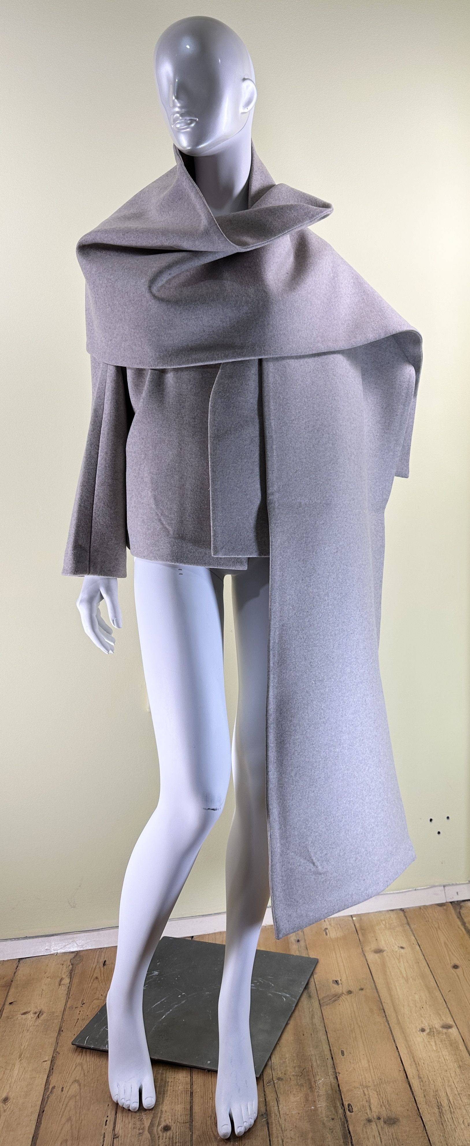 Other Beige Tamuna Wool coat and scarft Size S / US 4 / IT 40 - 6 Thumbnail