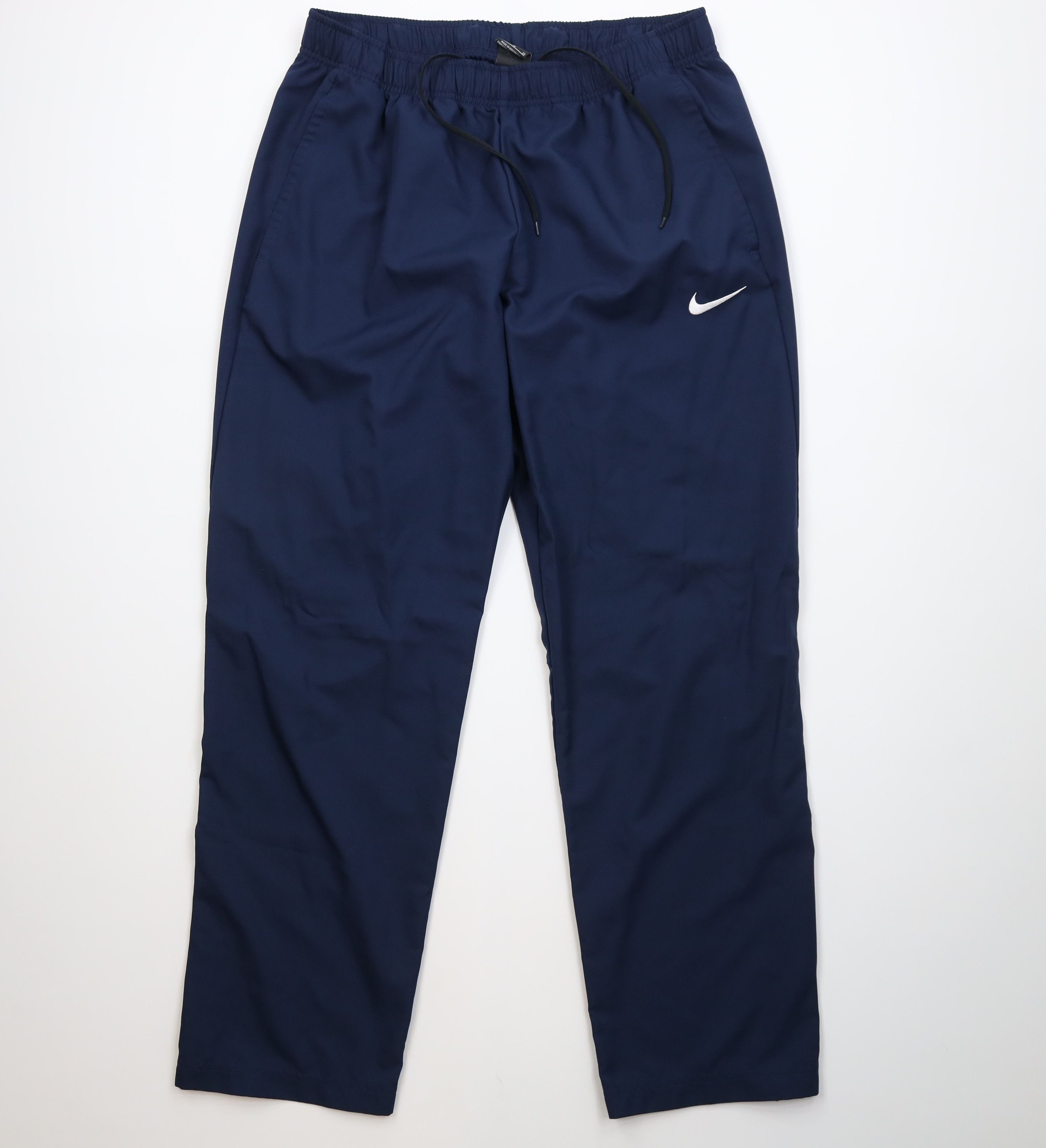 Nike Vintage Y2K Nike Mens Mini Swoosh Warm Up Pants Navy Blue Size US 38 / EU 54 - 1 Thumbnail