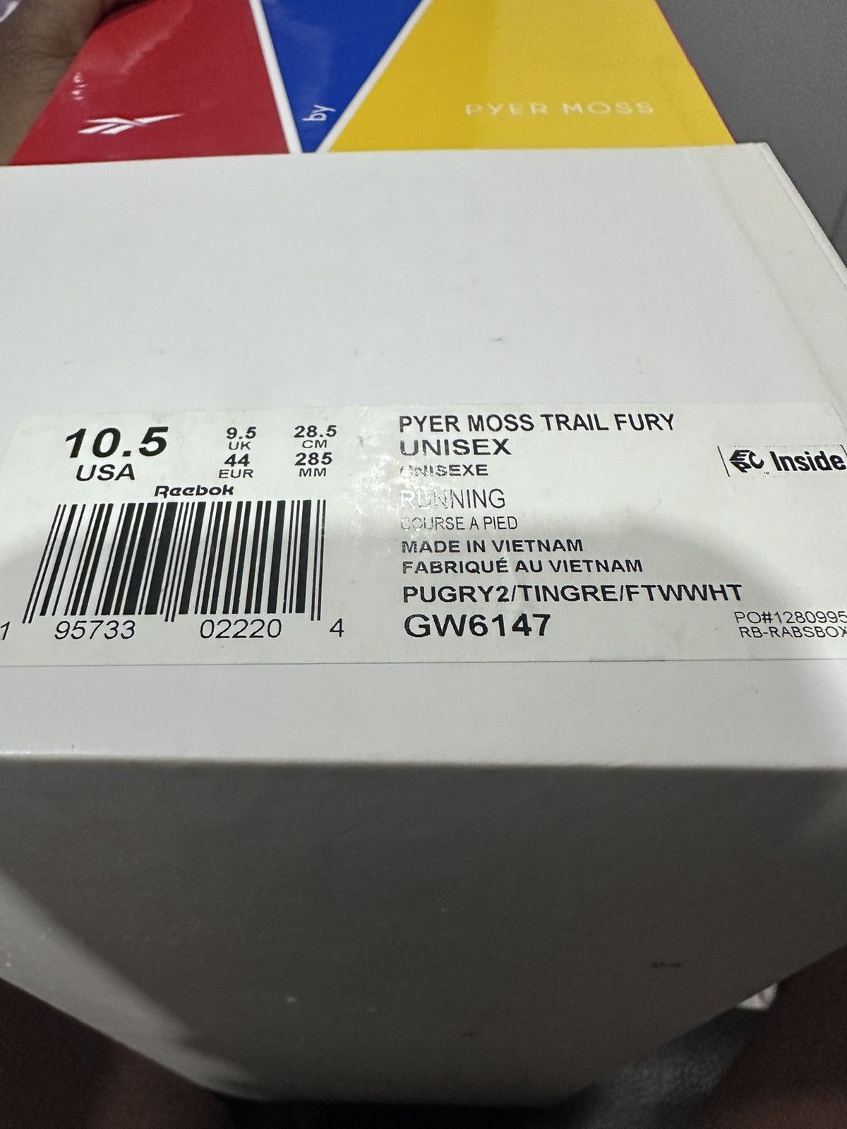 Pyer Moss × Reebok PYER MOSS TRAIL FURY Size US 10.5 / EU 43-44 - 7 Thumbnail