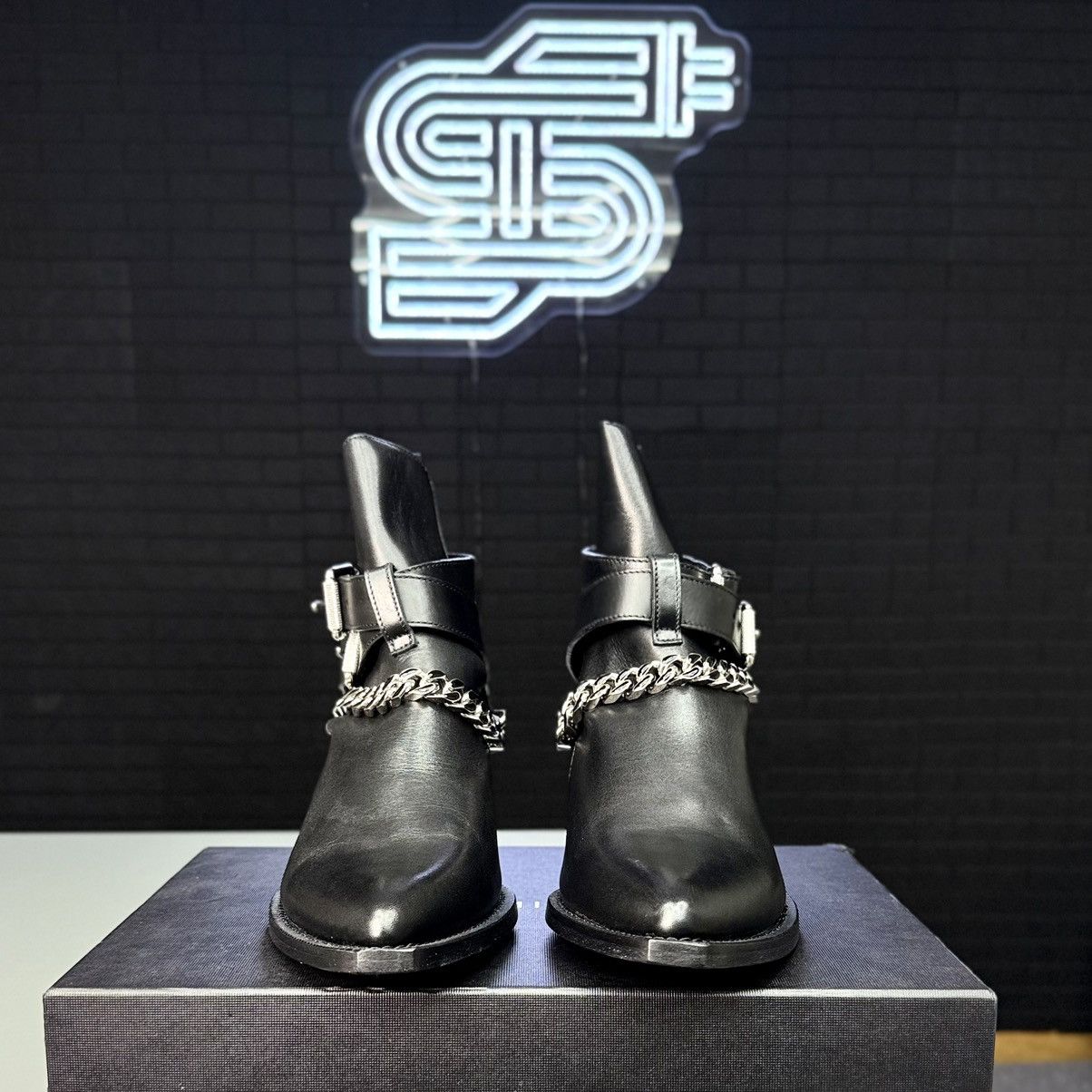 Amiri Amiri Chain Bandana Black Boot Size US 8.5 / EU 41-42 - 3 Thumbnail