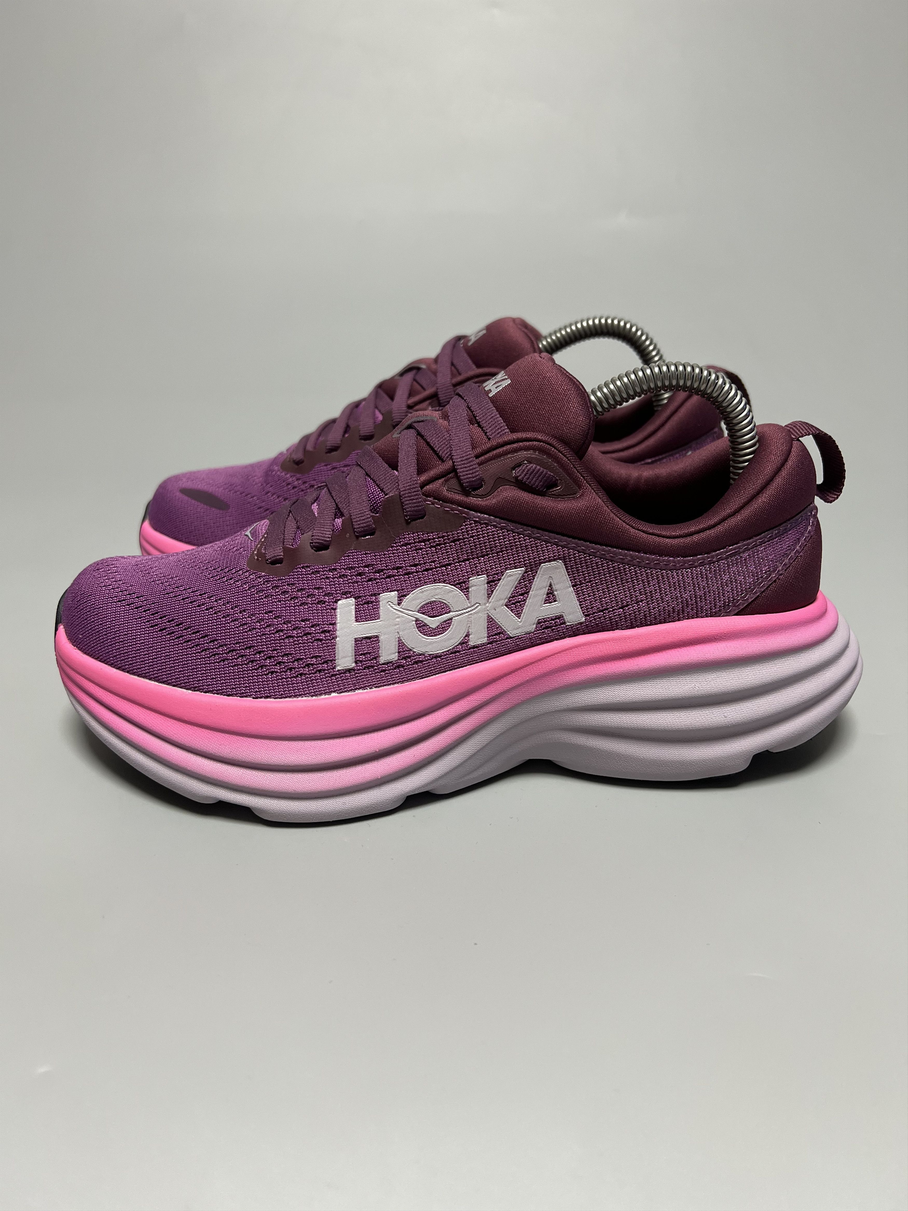Hoka 7B Hoka One One Bondi 8 Running Shoes Walking Gym Size US 7 / IT 37 - 1 Thumbnail
